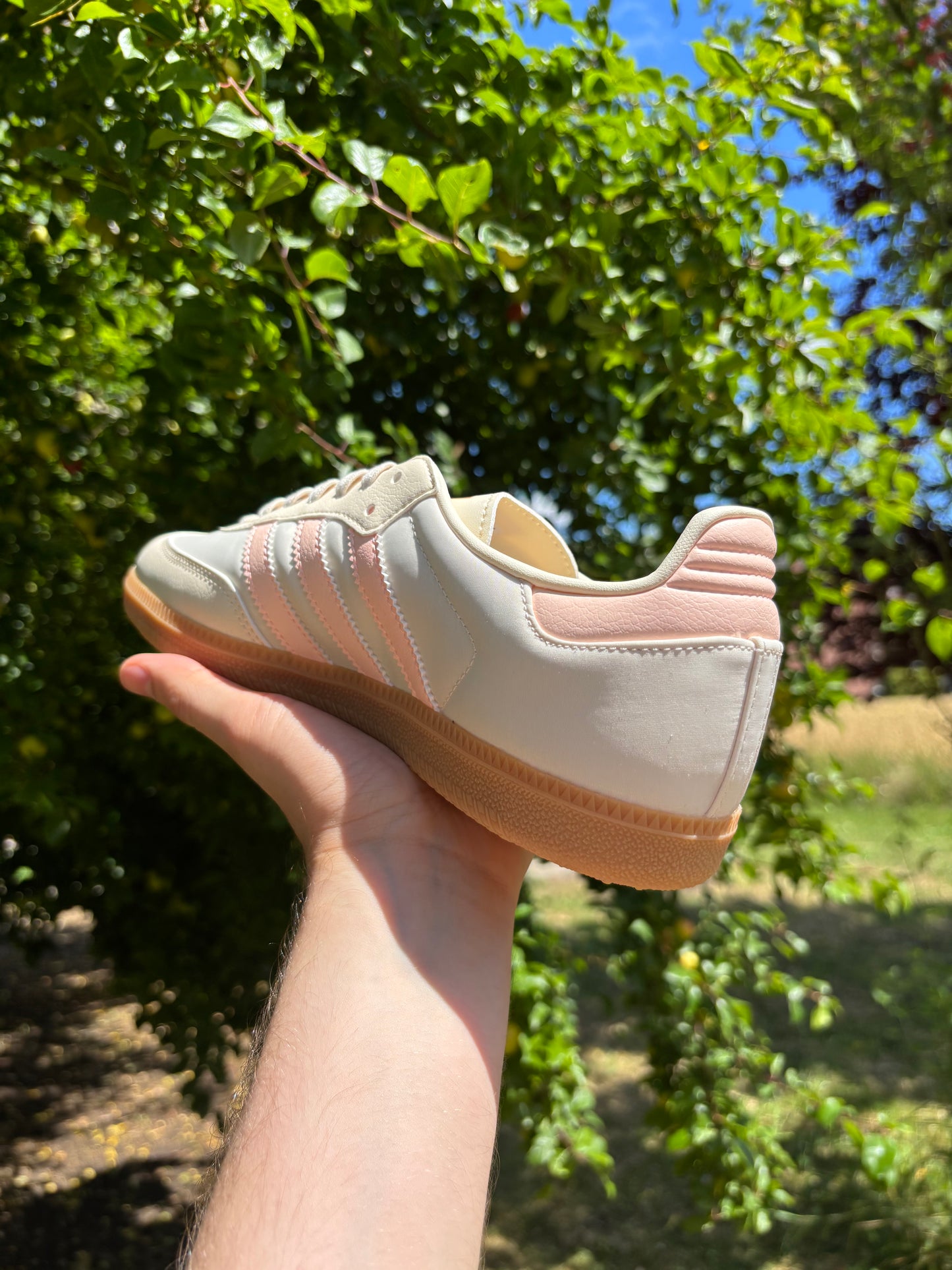 Adidas Samba OG Wonder White Clear Orange - 38.5