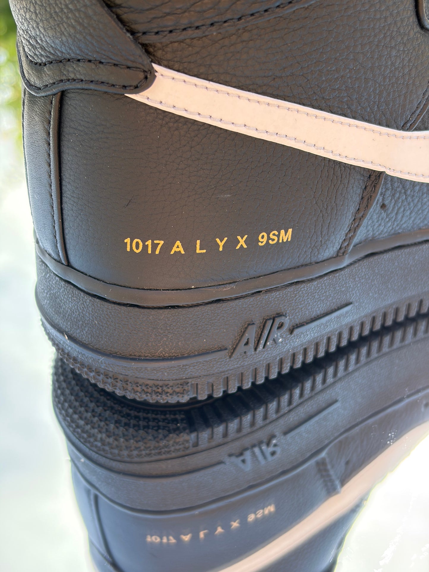 Nike Air Force 1 High Black X 1017 Alyx 9SM- Taille 39