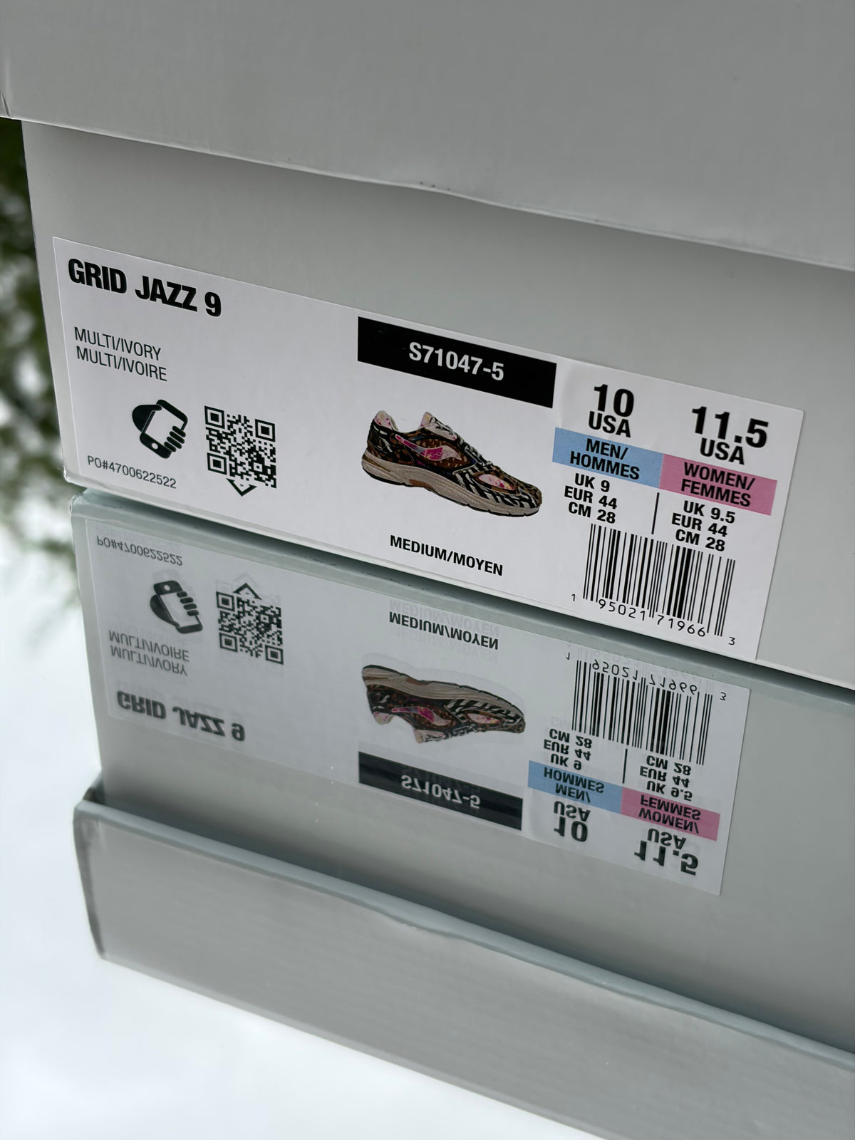 Saucony Grid Jazz 9 Awesome Gods X Westside Gunn - Taille 44