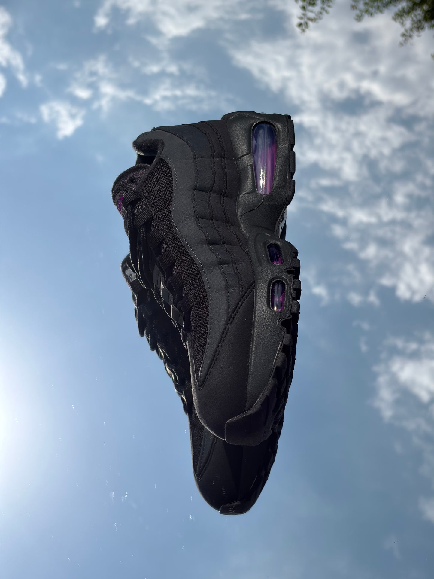 Nike Air Max 95 Black Vivid Purple - Taille 39