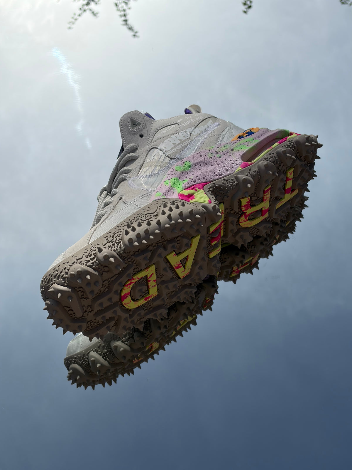 Nike Air Terra Forma X Off-White Summit White Clear Cobblestone - Taille 44
