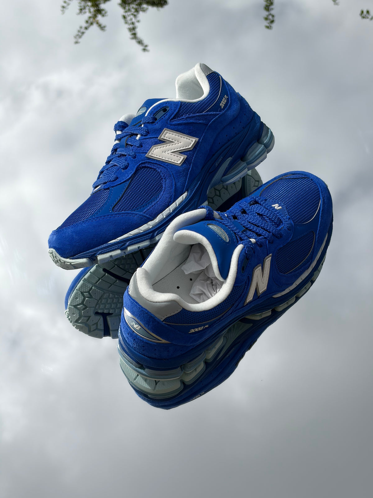 New Balance 2002R Blue White - Taille 39,5