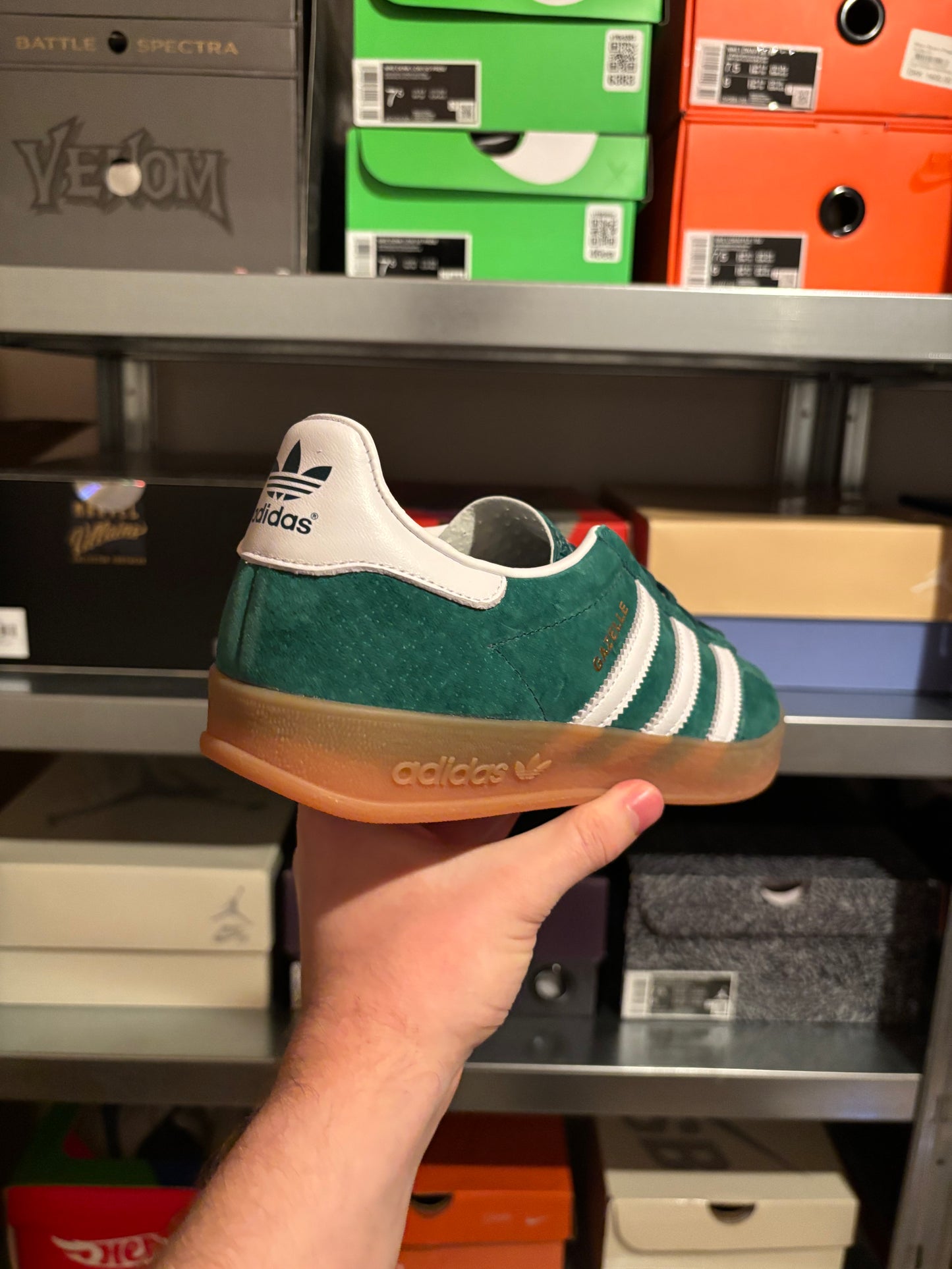 Adidas Gazelle Indoor Collegiate Green (Taille 40,5)