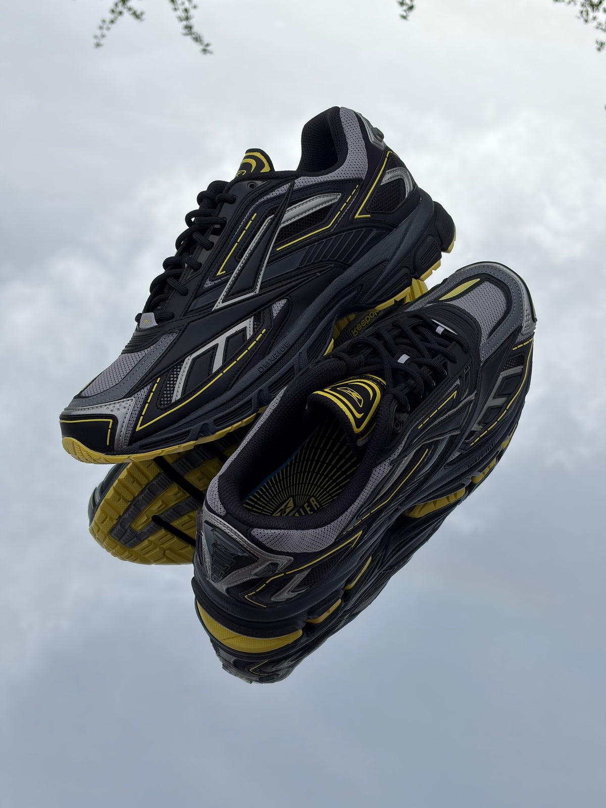 Reebok Premier Road Ultra Black Yellow - Taille 45