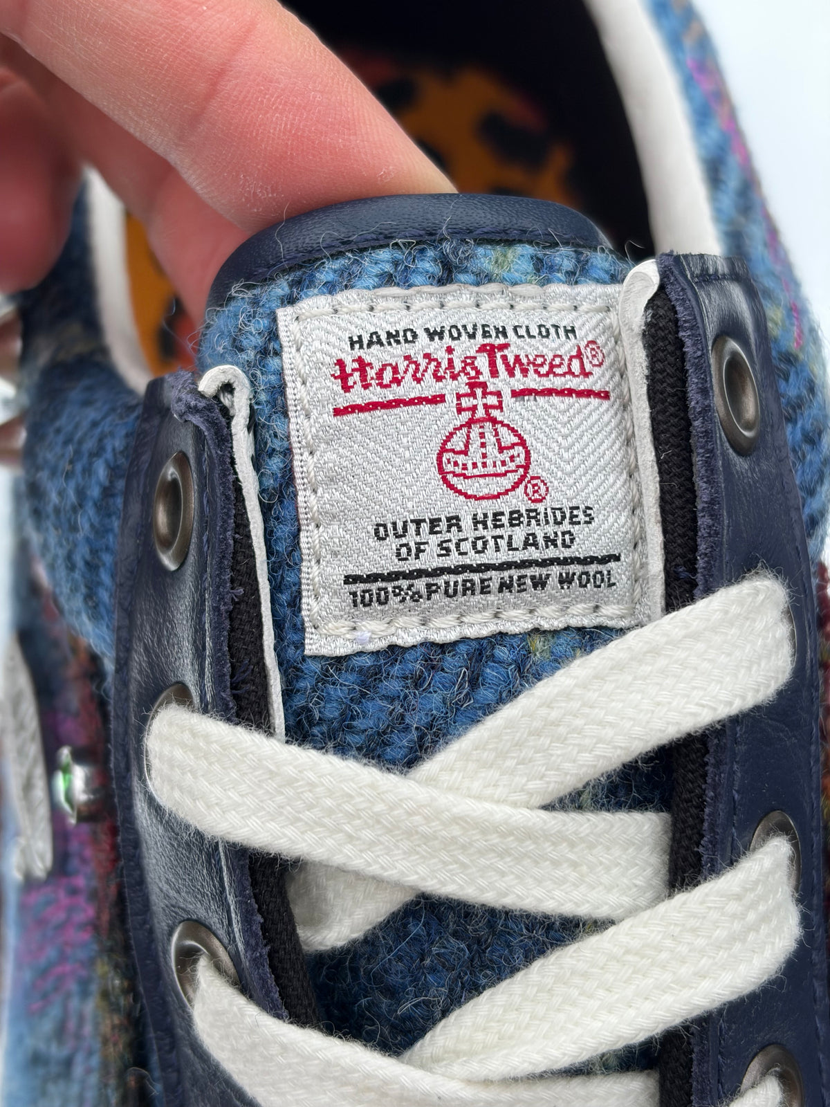 Vans LX Old Skool 36 Navy X Harris Tweed - Taille 45