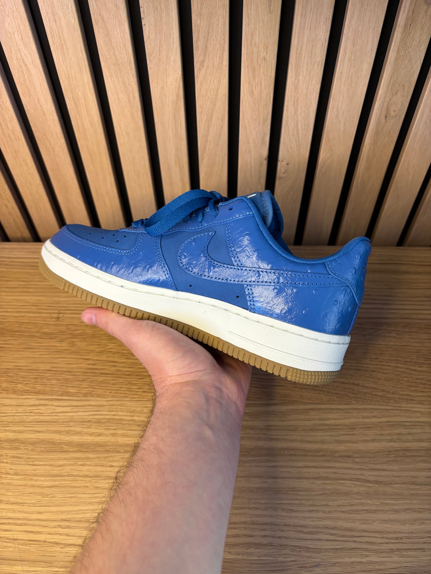Nike Air Force 1 LX Blue Ostrich (Taille 38)