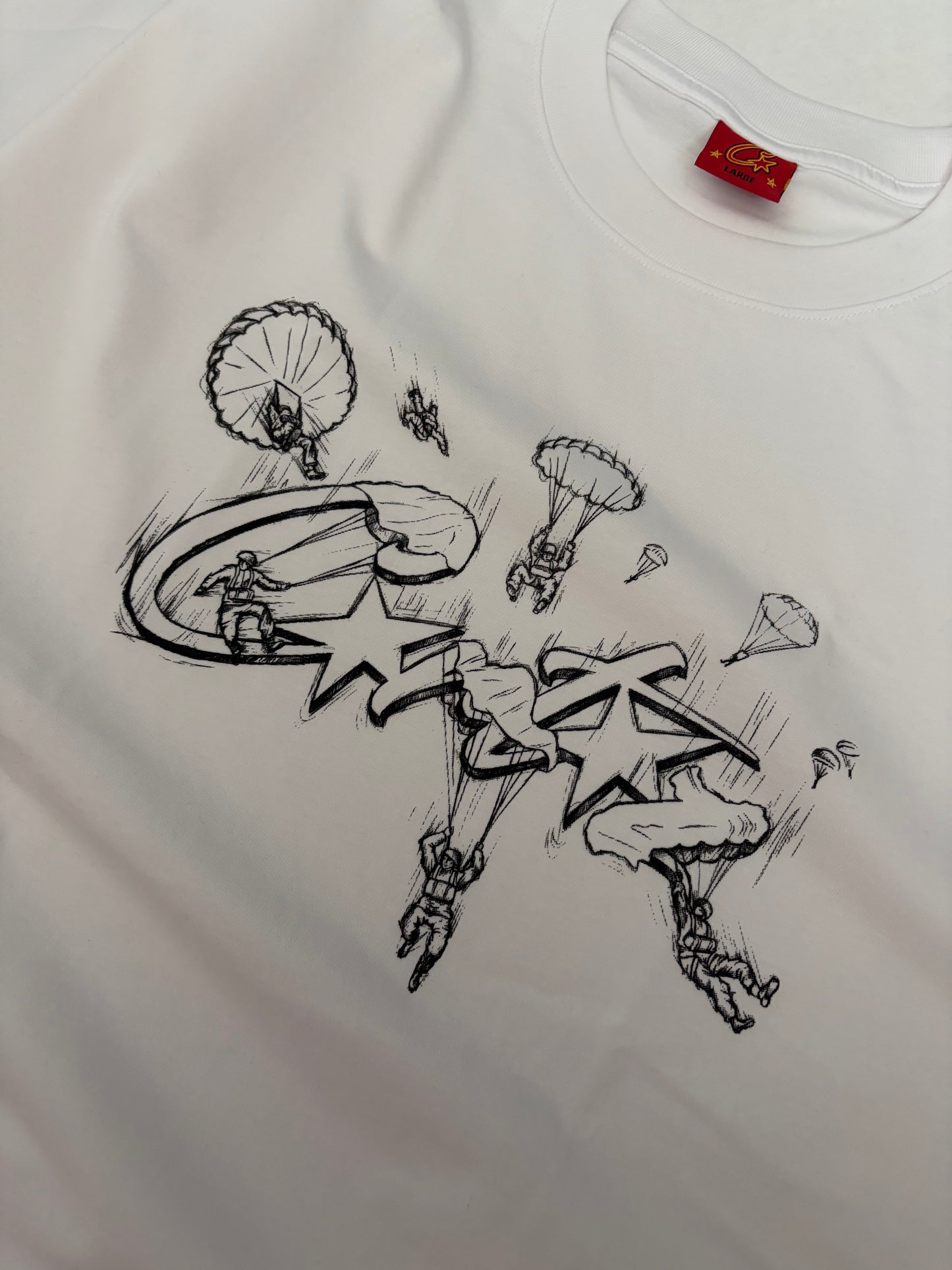 T-shirt Corteiz Sky Diver Print - Taille L