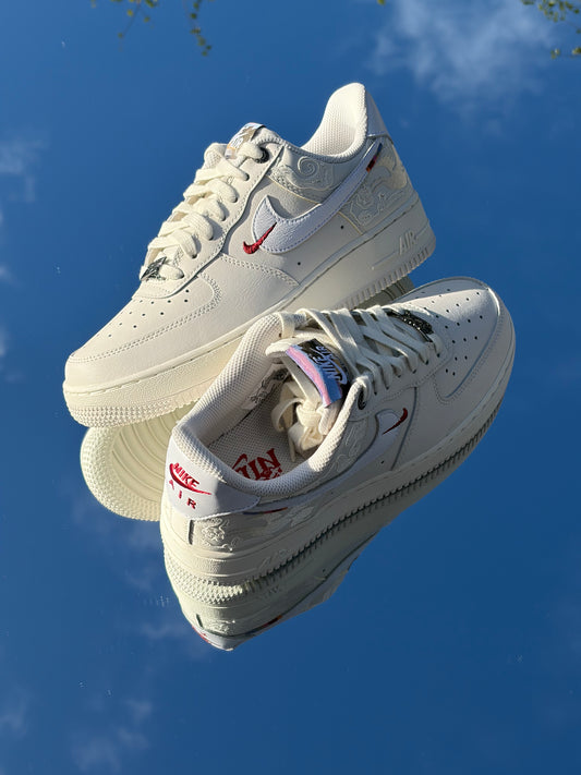 Nike Air Force 1 Low ‘07 Pegasus Pack Year of the Horse White Sail Phantom - Taille 39