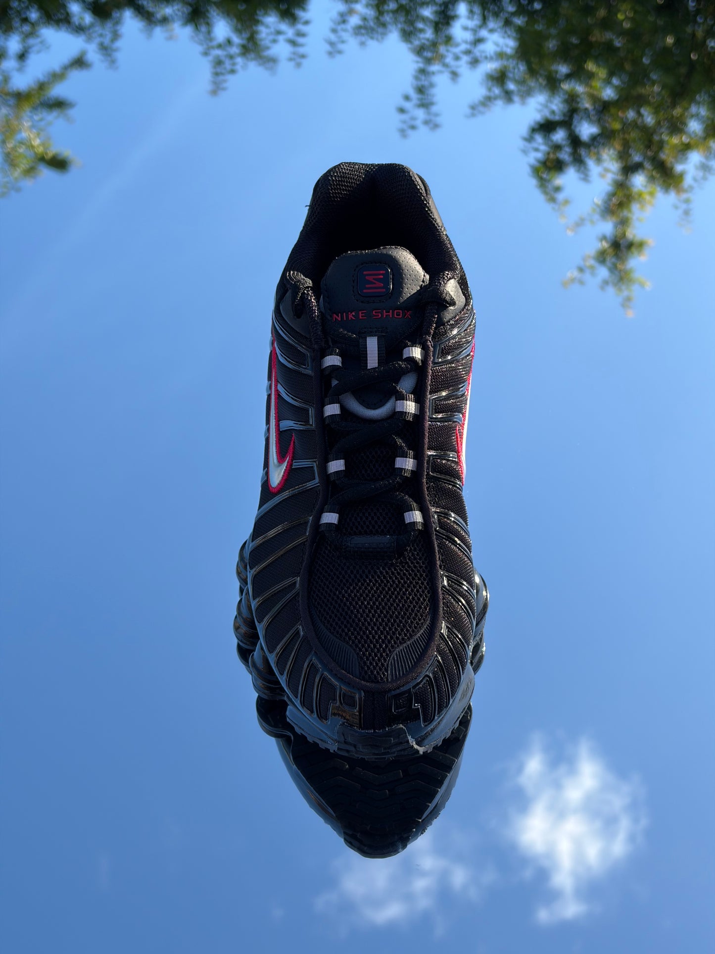 Nike Shox TL Black Metallic Silver - Taille 38