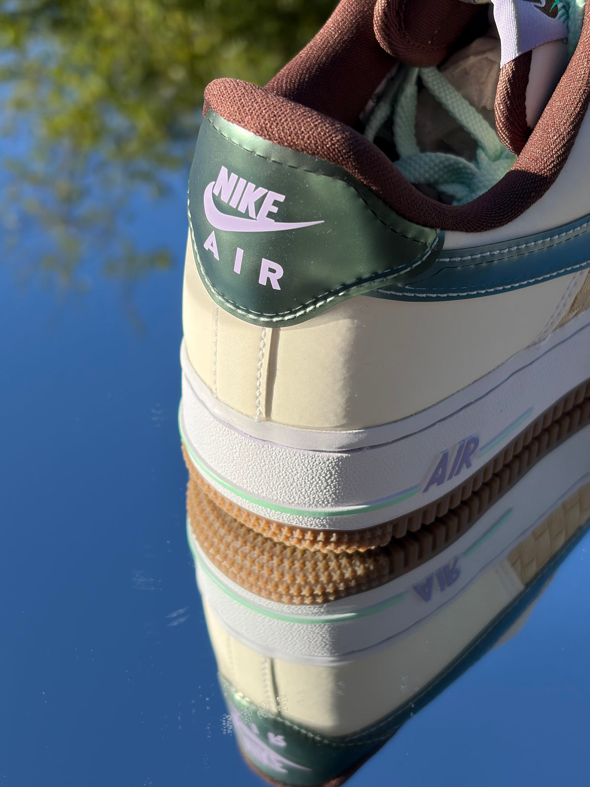 Nike Air Force 1 Low Retro QS Easter Basket Summit White Glacier Blue - Taille 39