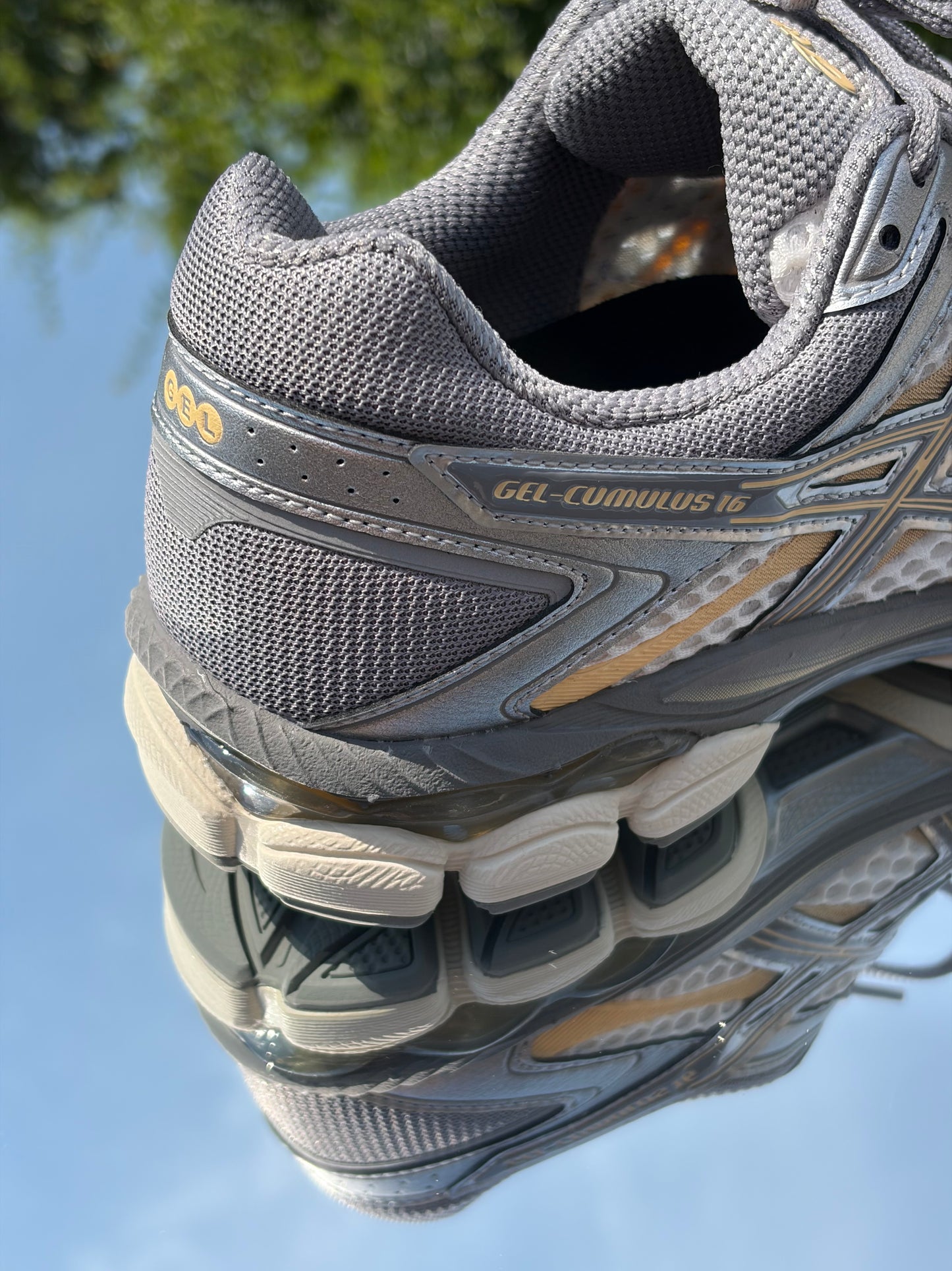 Asics Gel-Cumulus 16 Cream Clay Grey - Taille 42,5