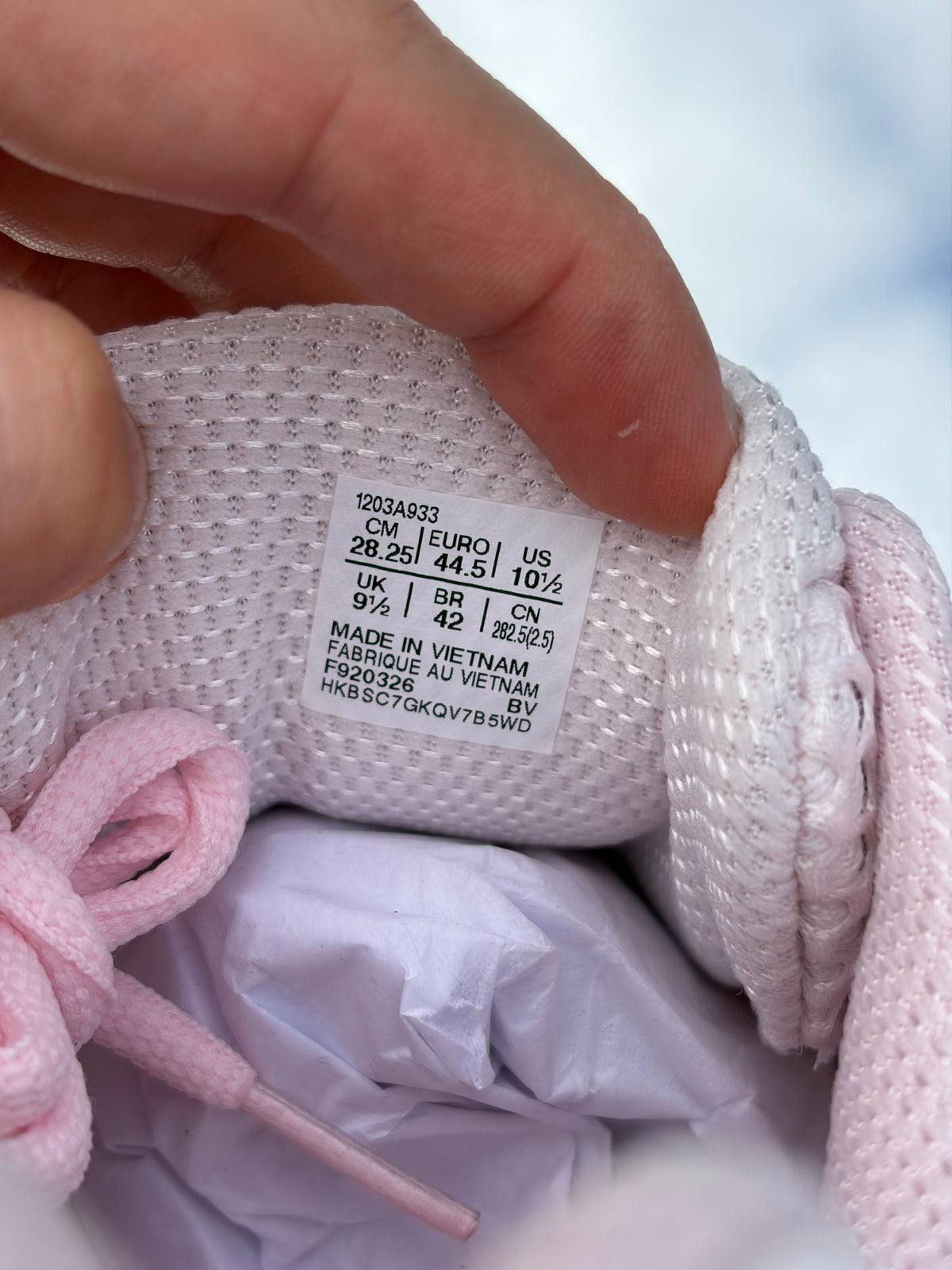 Asics Gel-Cumulus 16 Pale Pink / Pink Salt - Taille 44,5