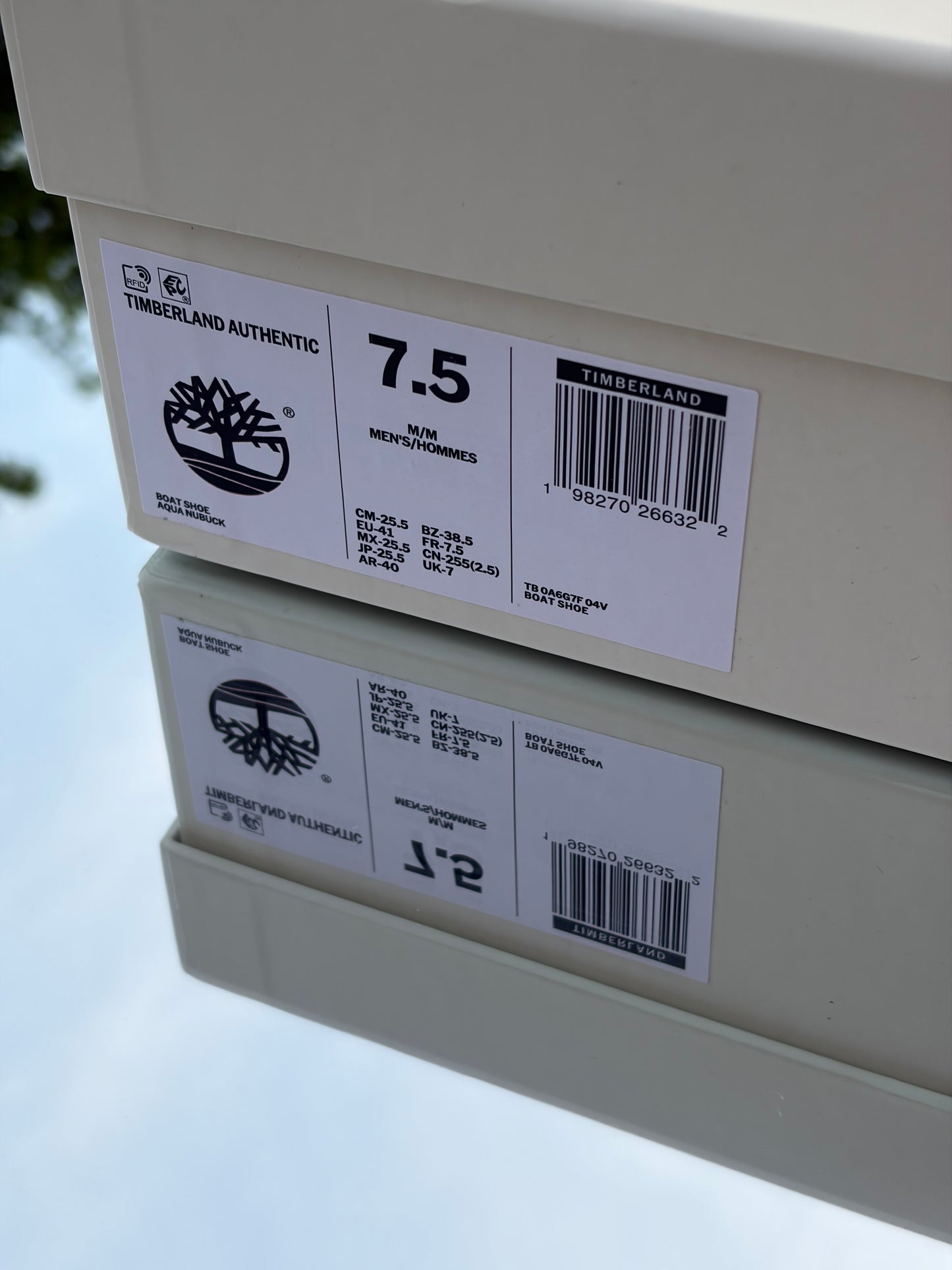 Timberland 3-Eye Lug Boat Aqua X Jacquemus - Taille 41