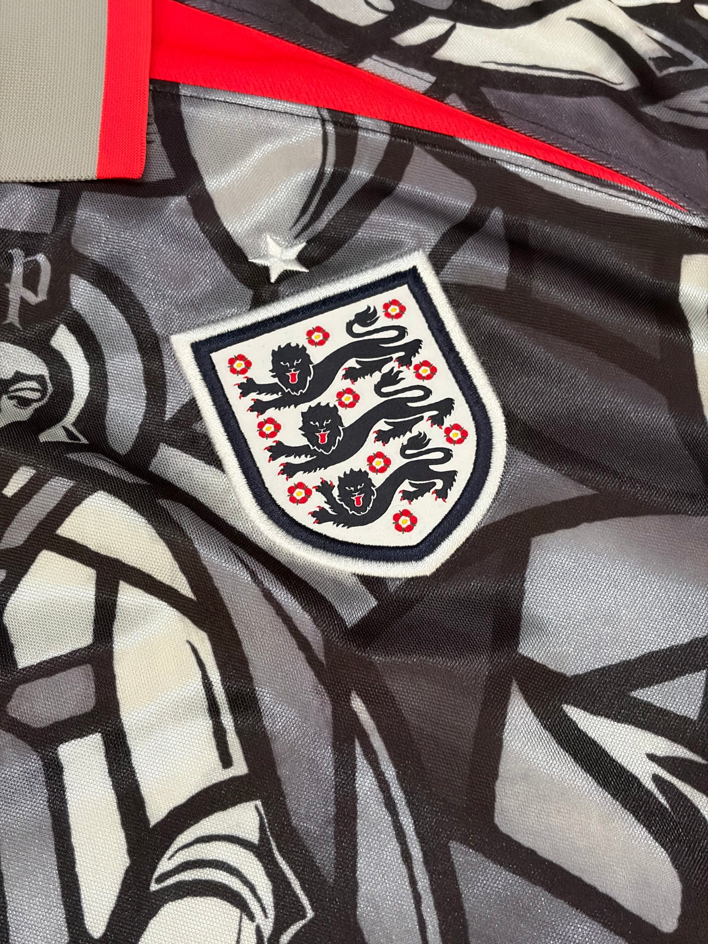 Football Jersey Palace X Nike England Pewter Grey - Taille M