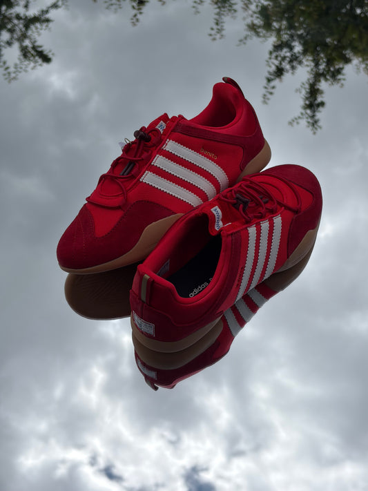 Adidas Ballerina Vivid Red X Bad Bunny - Taille 38,5
