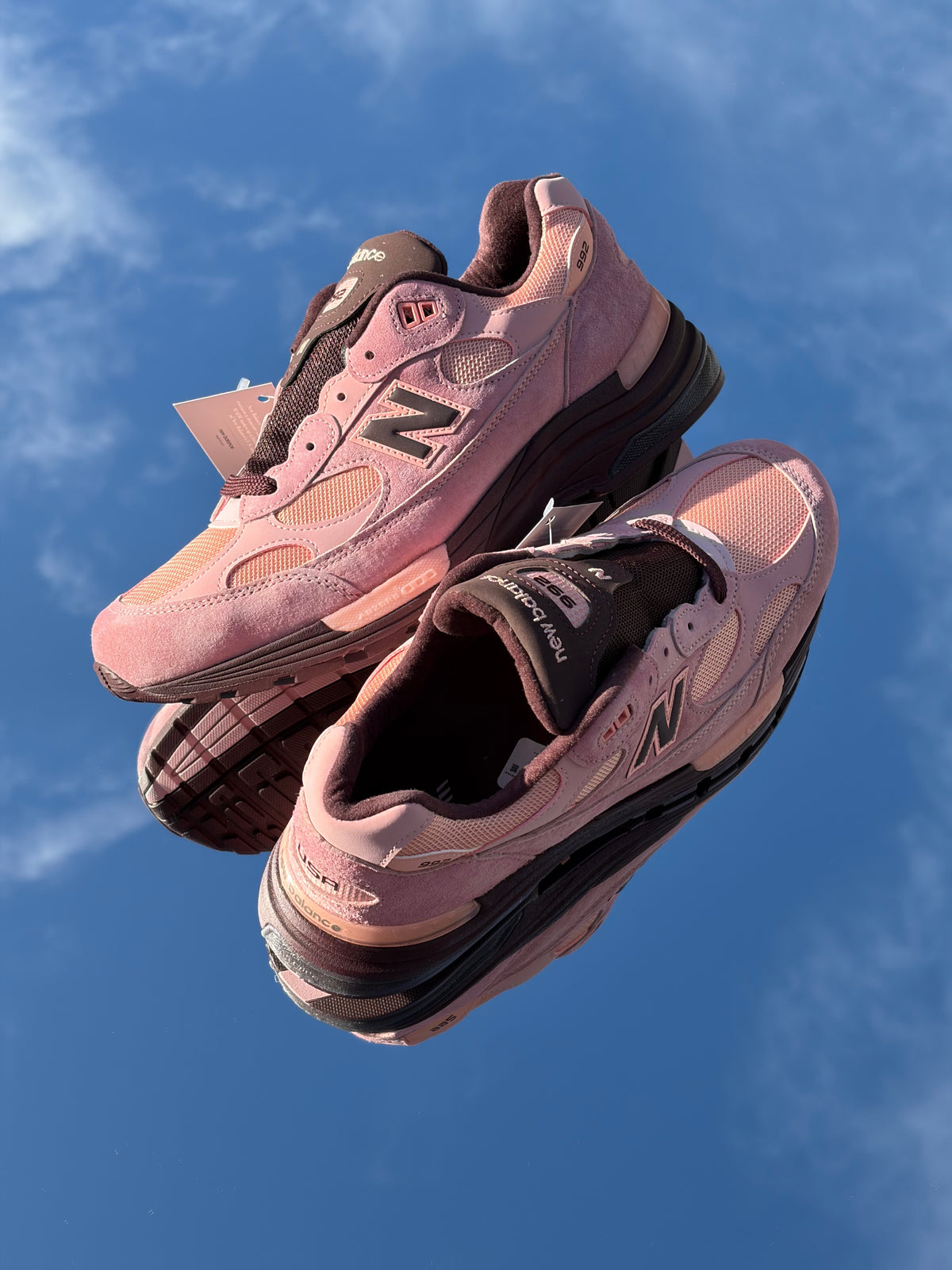 New Balance 992 Made in USA Pink Chalk - Taille 43