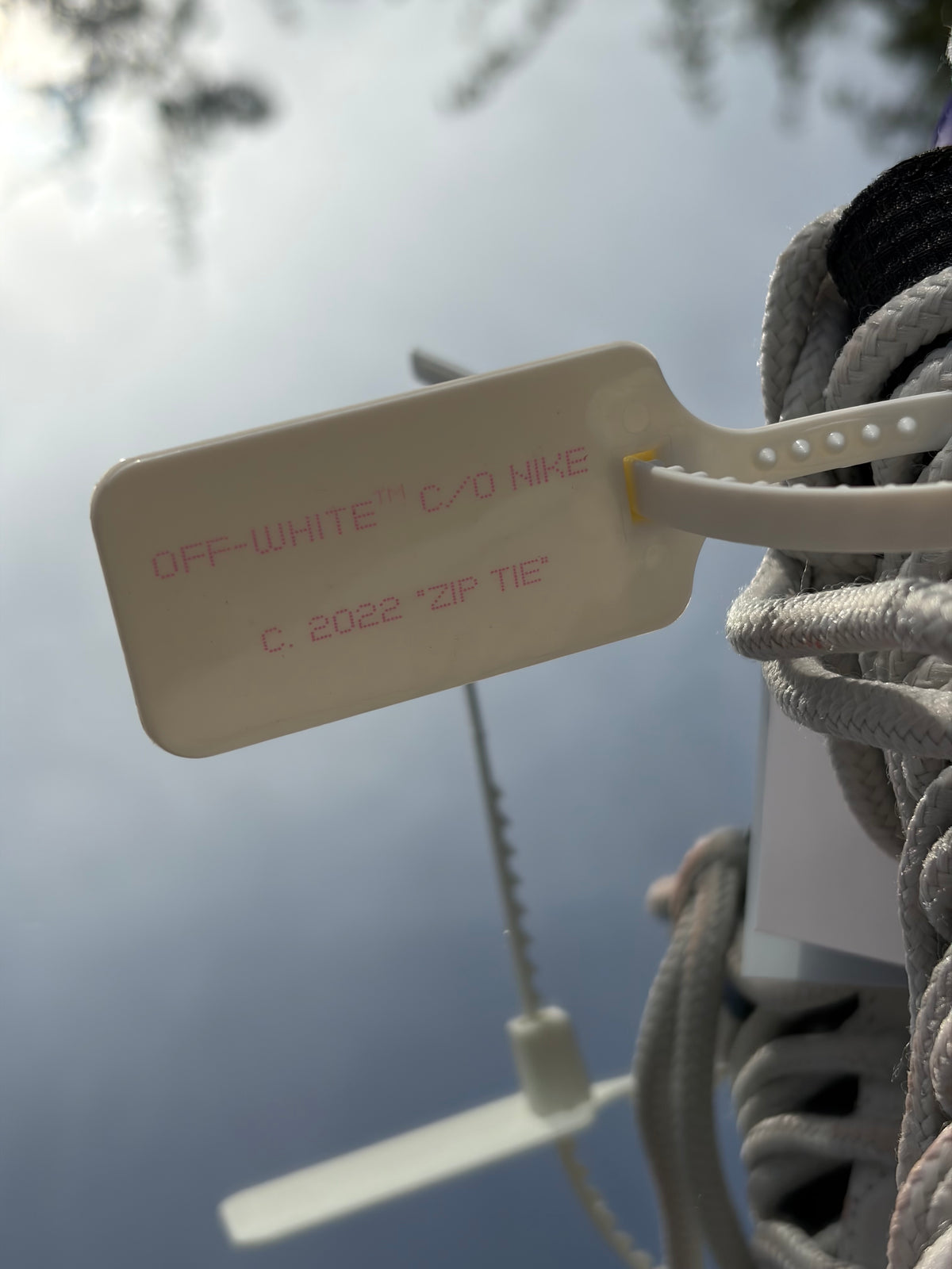 Nike Air Terra Forma X Off-White Summit White Clear Cobblestone - Taille 44