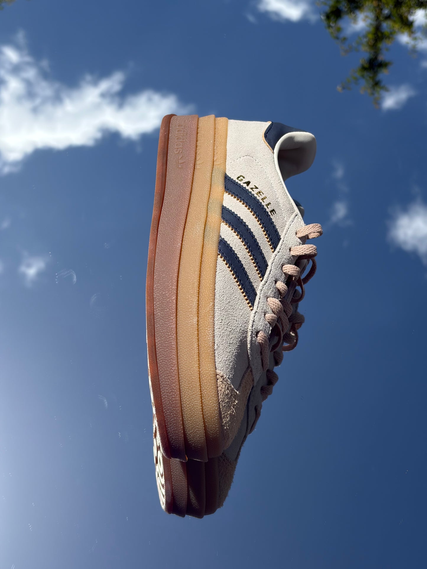 Adidas Gazelle Bold Cream Night Indigo - Taille 36,5