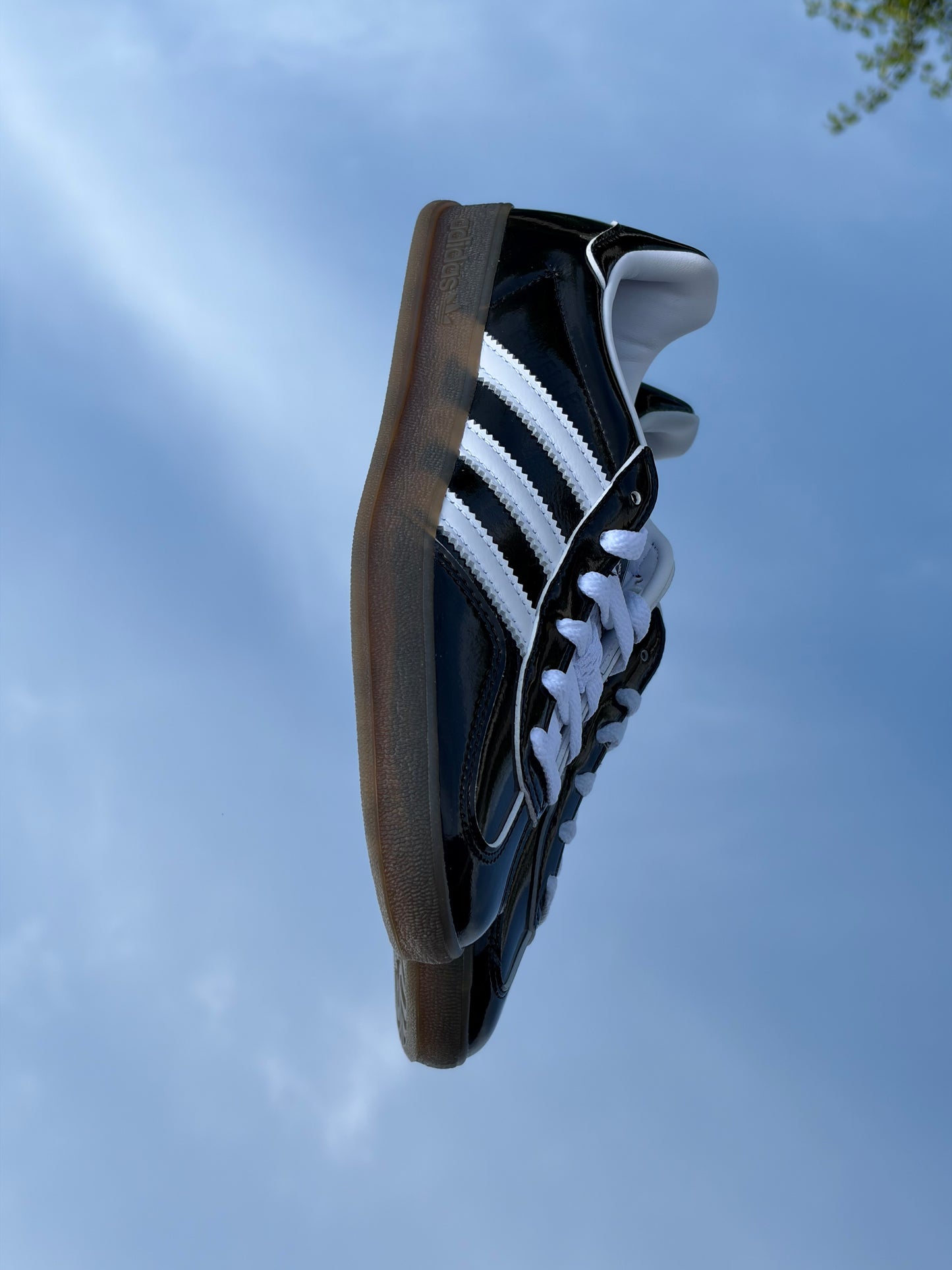 Adidas Gazelle Indoor Core Black Patent - Taille 36,5