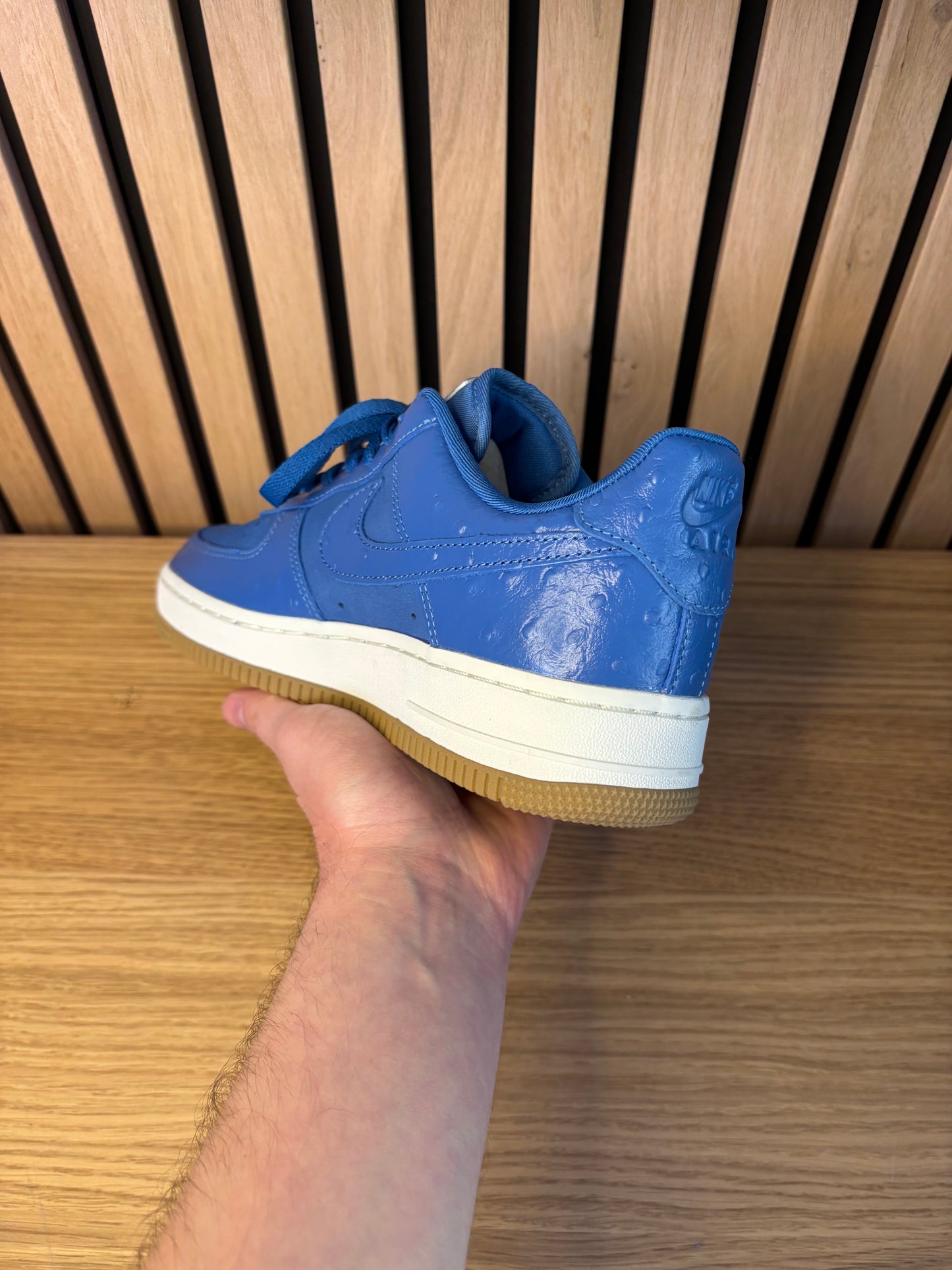 Nike Air Force 1 LX Blue Ostrich (Taille 38)