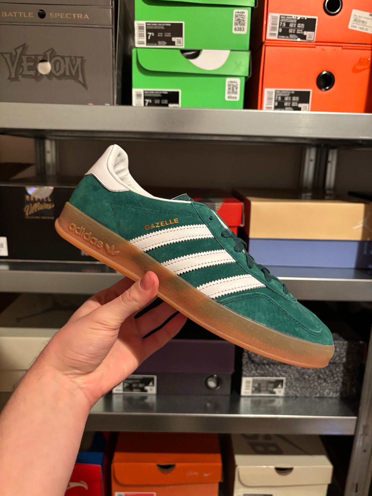 Adidas Gazelle Indoor Collegiate Green (Taille 40,5)