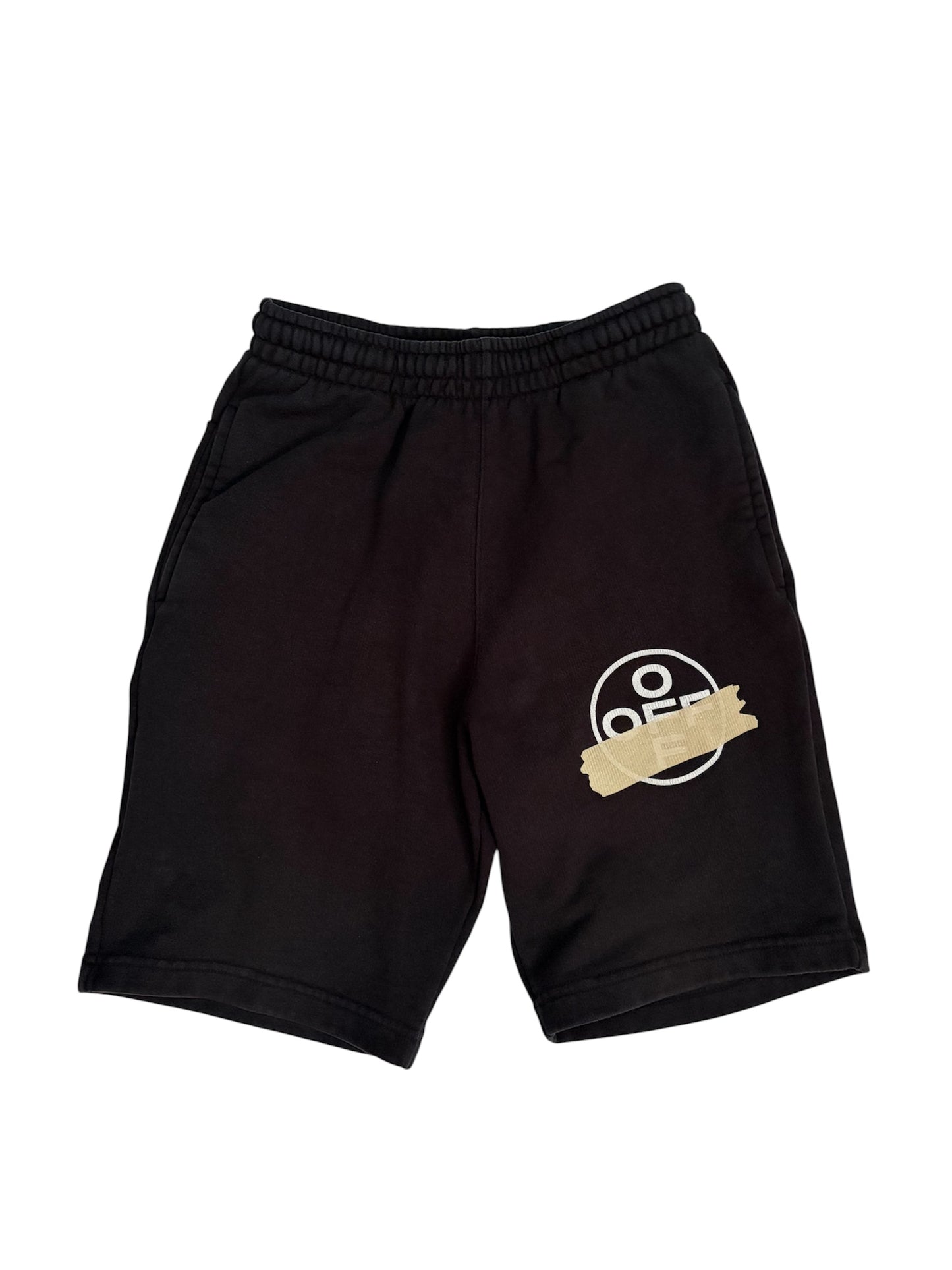 Short Off-White Tape Arrows Black - Taille XS
