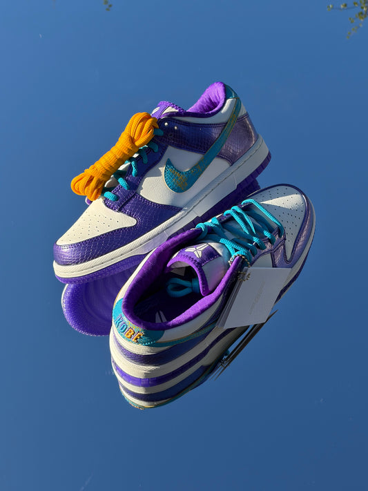 Nike Dunk Low Protro X Kobe Bryant Fierce Purple Blue Lagoon Sail - Taille 40,5
