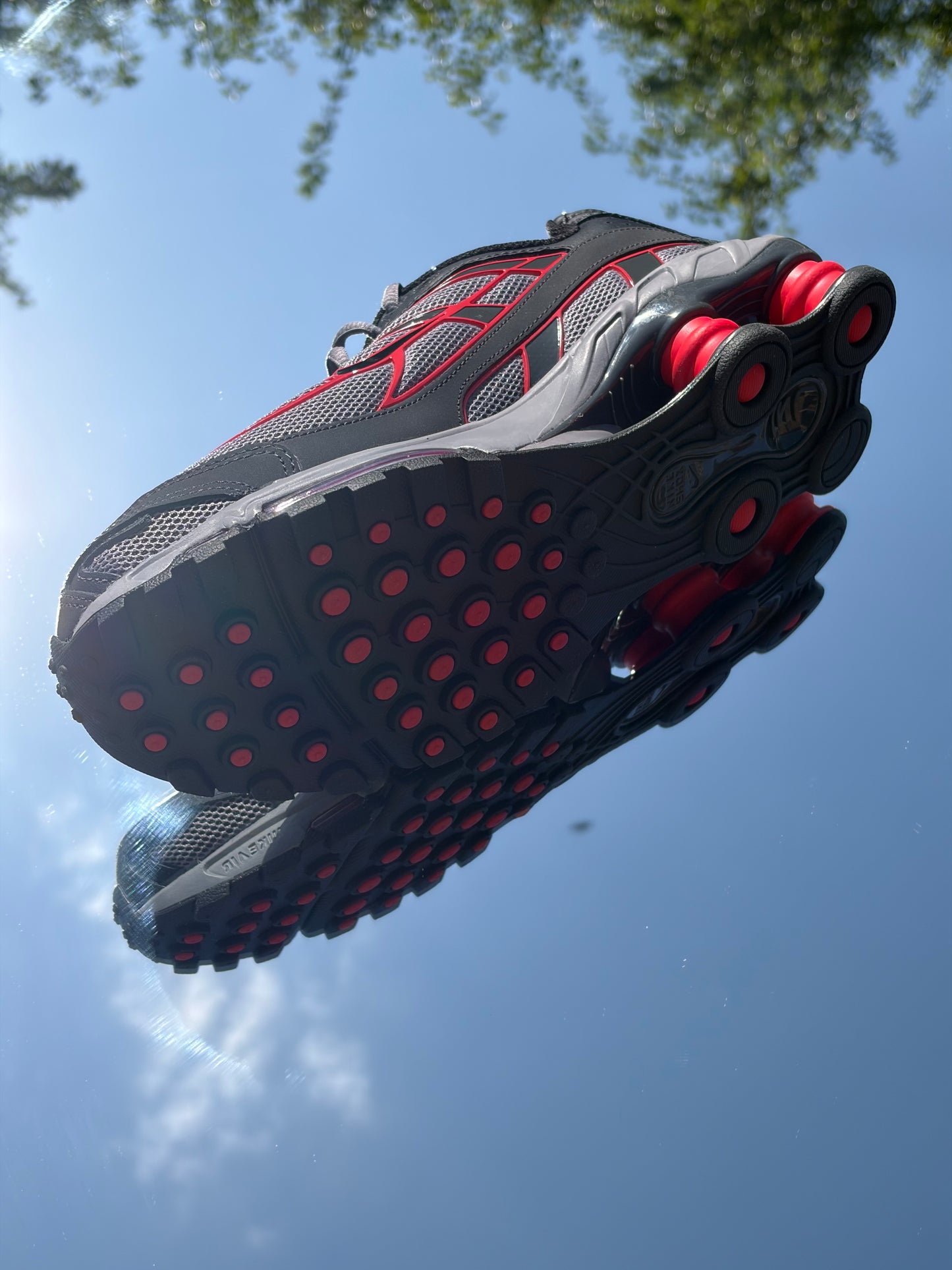 Nike Shox Ride 2 Pencil Point Black Anthracite Red - Taille 40