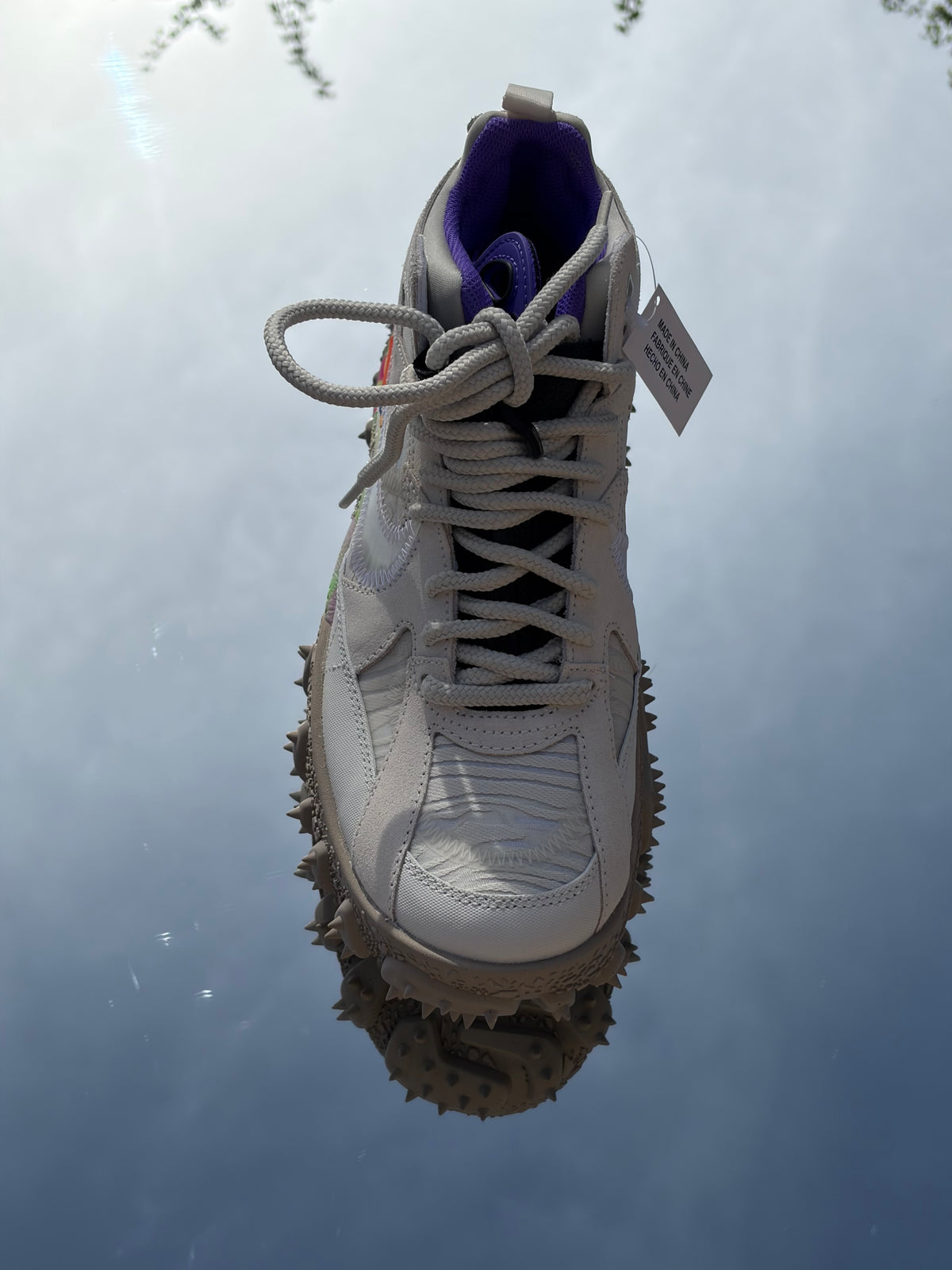 Nike Air Terra Forma X Off-White Summit White Clear Cobblestone - Taille 42