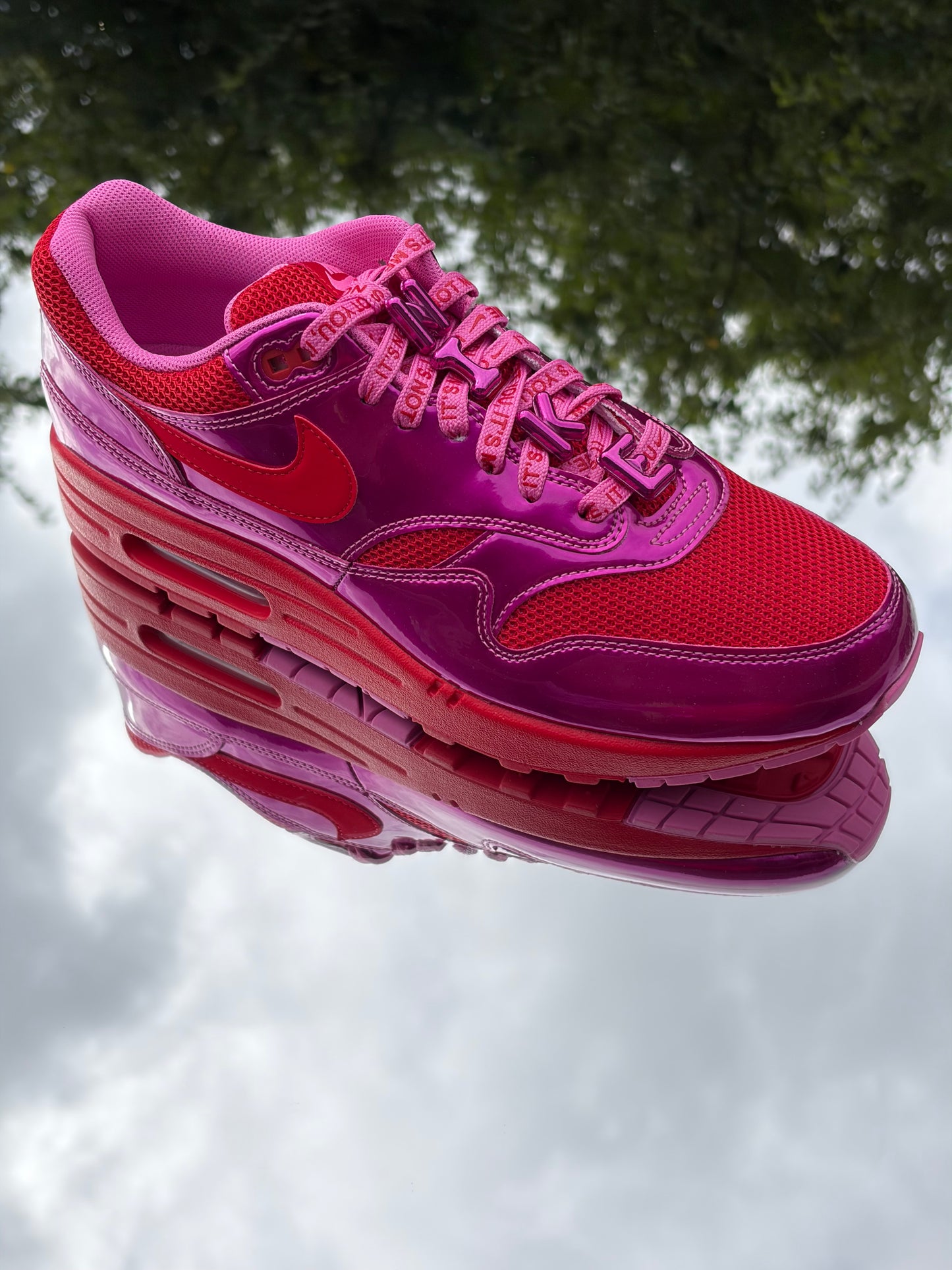 Nike Air Max 1 PRM Valentine’s Day Playful Pink University Red - Taille 44,5