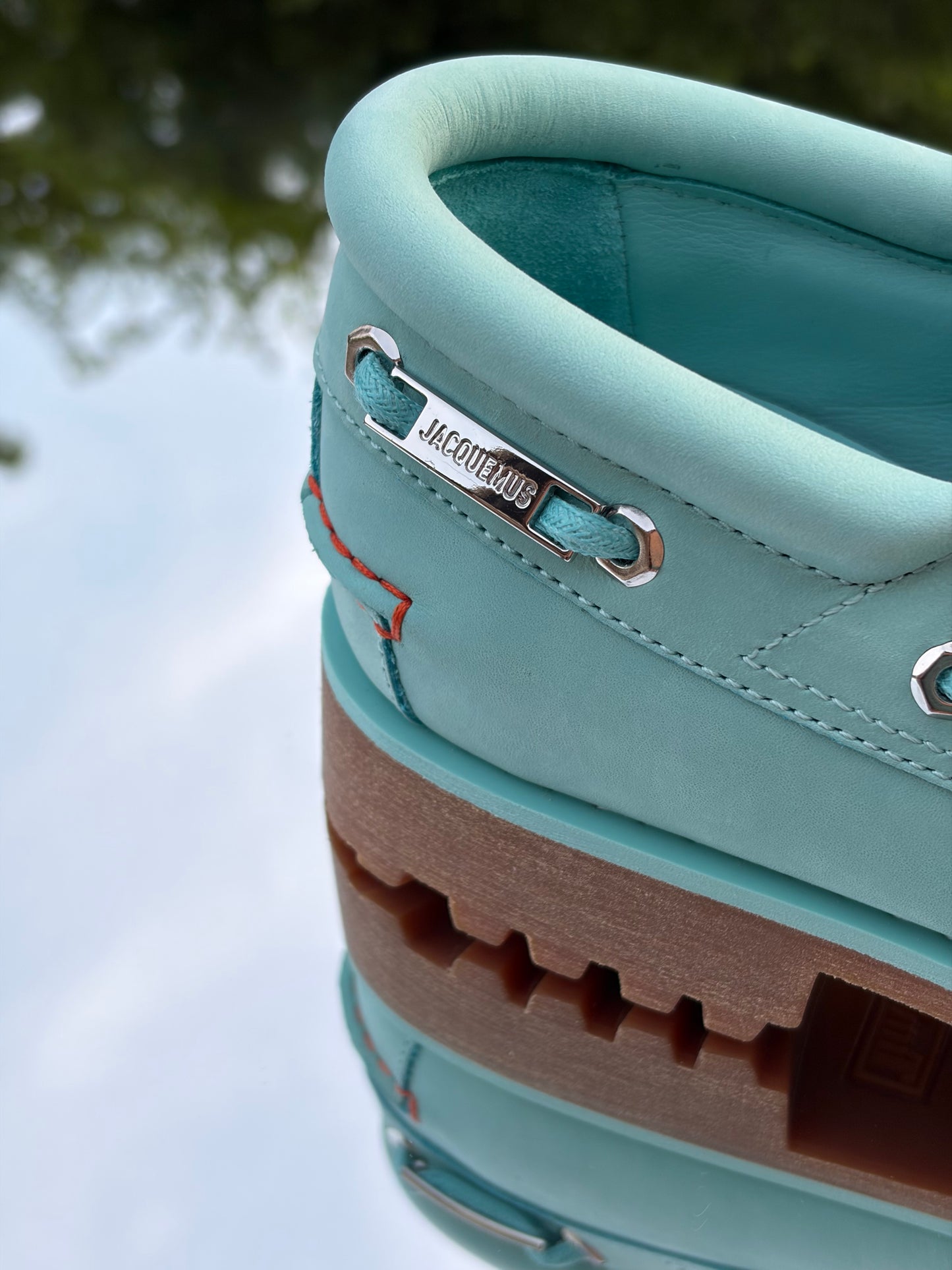 Timberland 3-Eye Lug Boat Aqua X Jacquemus - Taille 41