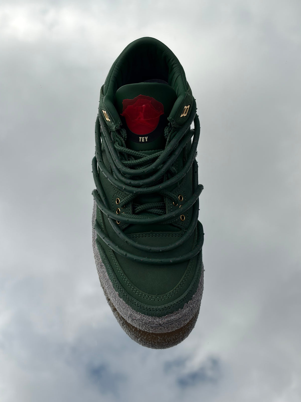Air Jordan 3 Retro OG SP Contrete Rose X Teyana Taylor Fire Red Gorge Green - Taille 35,5