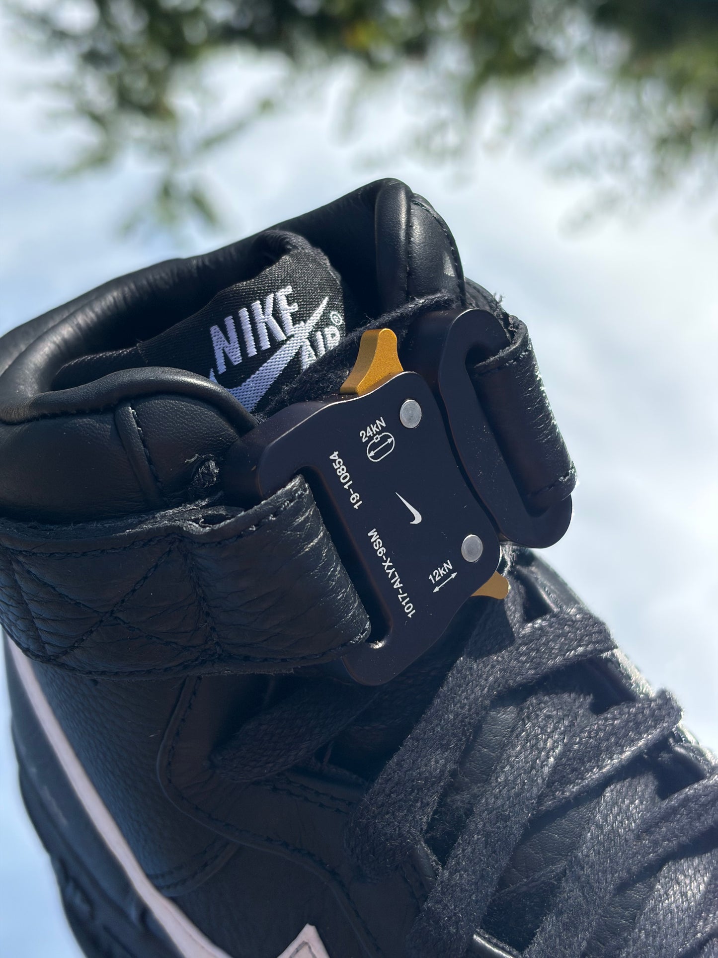 Nike Air Force 1 High Black X 1017 Alyx 9SM- Taille 39