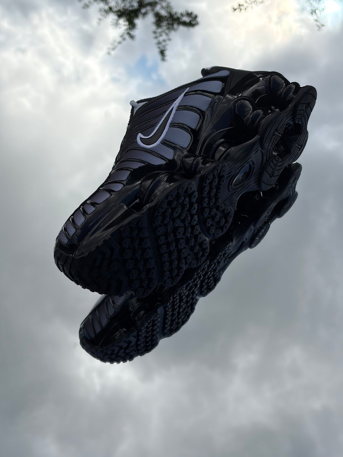 Nike Shox TL Black White Pure Platinum - Taille 40,5