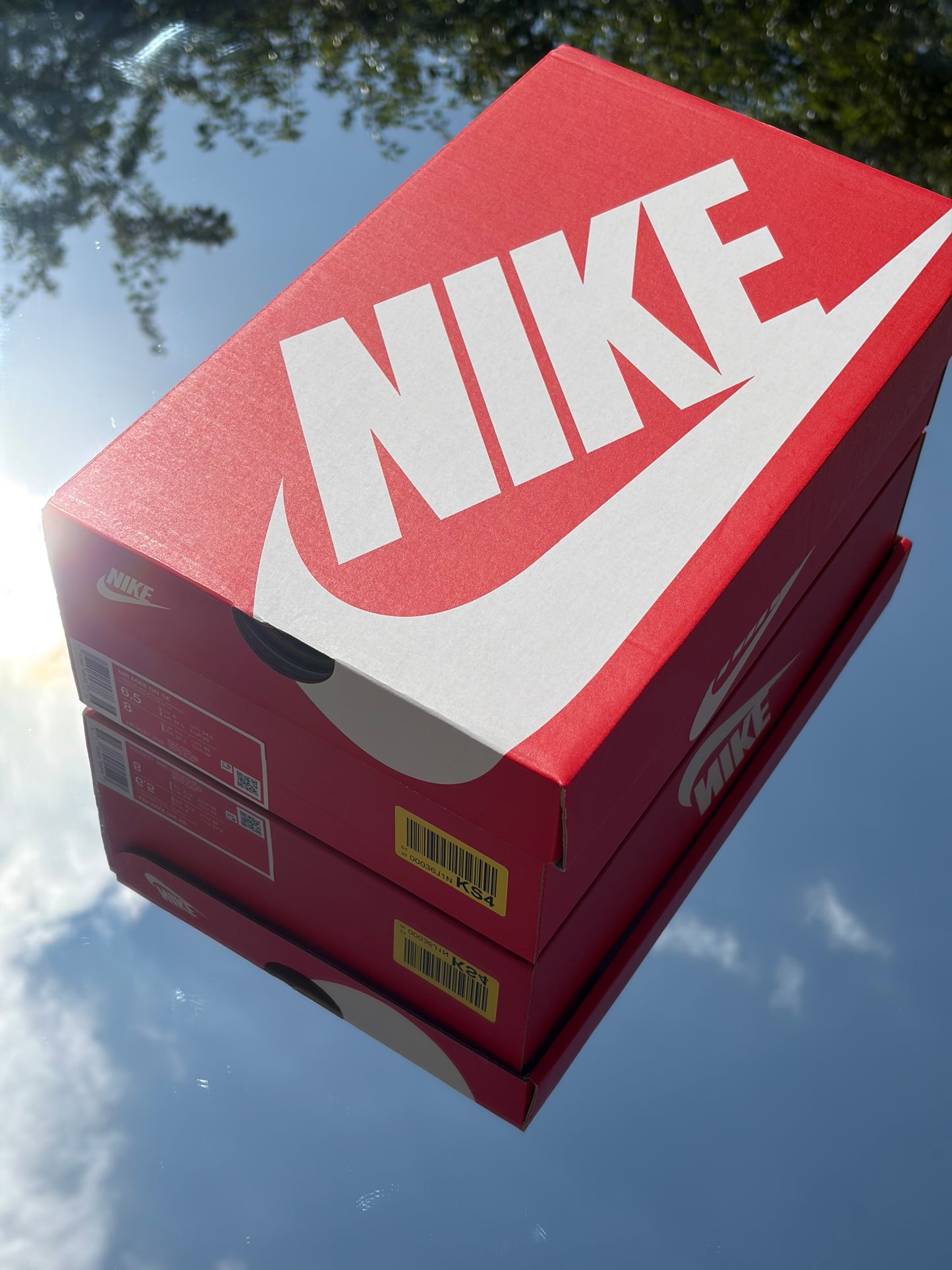 Nike Air Max DN SE Cyber Black Bright Crimson - Taille 39