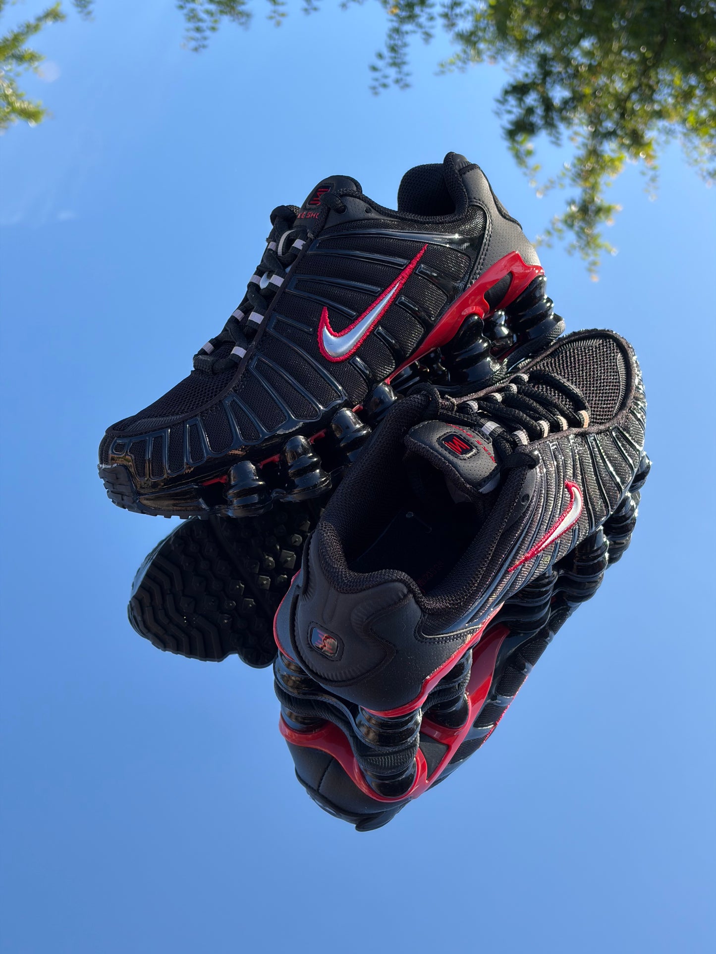 Nike Shox TL Black Metallic Silver - Taille 36,5