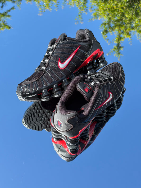 Nike Shox TL Black Metallic Silver - Taille 37,5