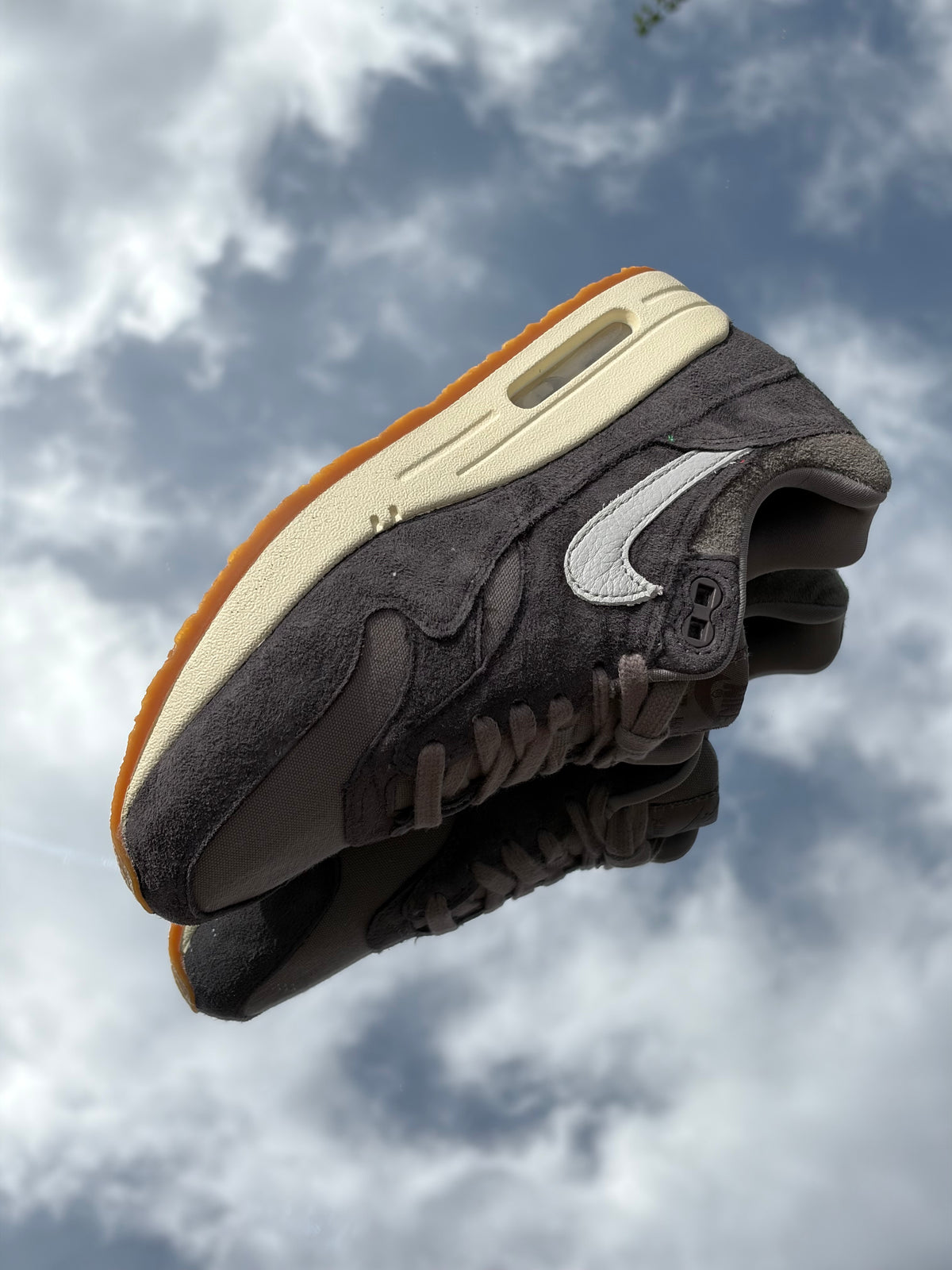 Nike Air Max 1 PRM Crepe Soft Grey Neutral Grey - Taille 36