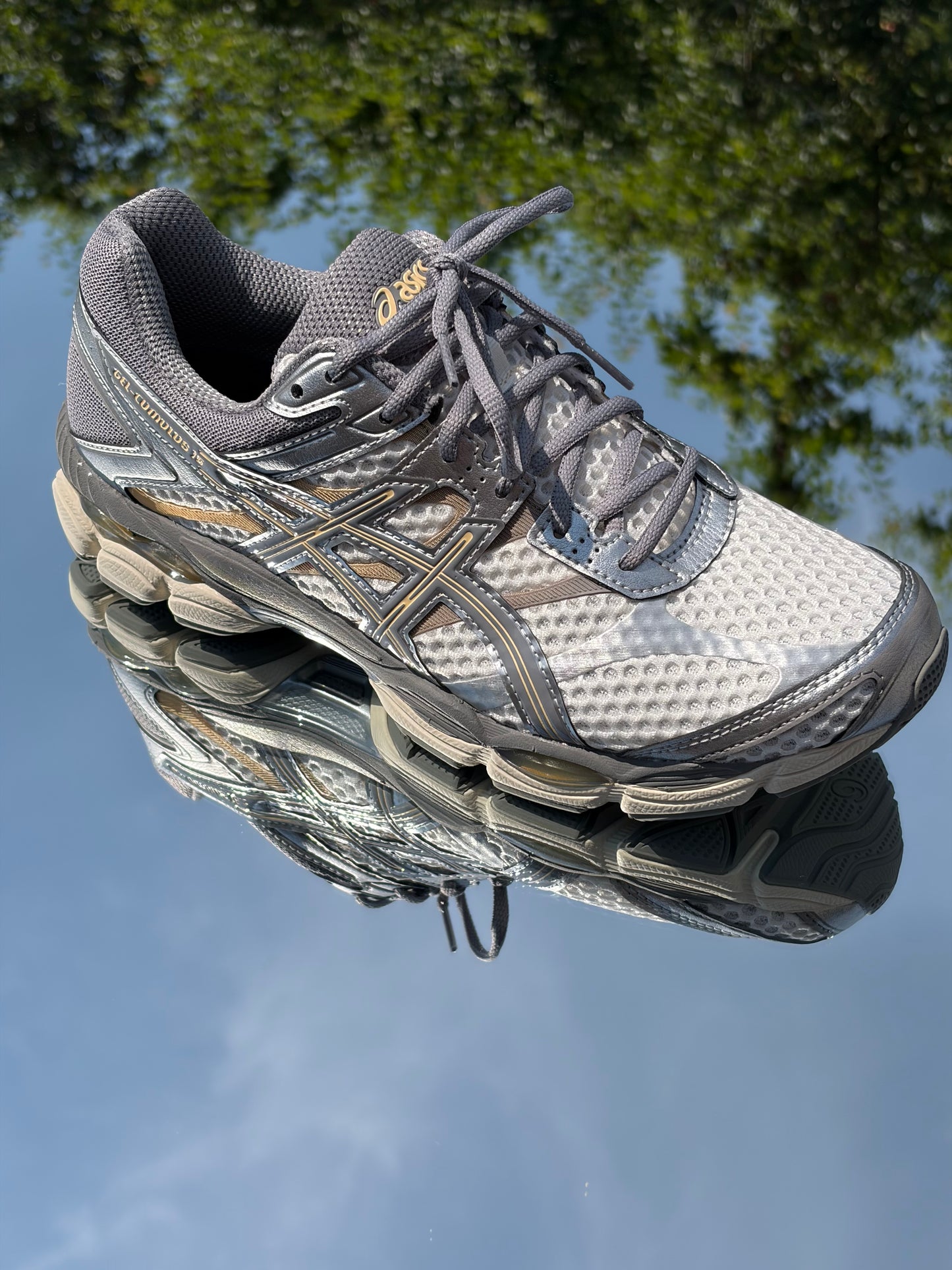 Asics Gel-Cumulus 16 Cream Clay Grey - Taille 42,5