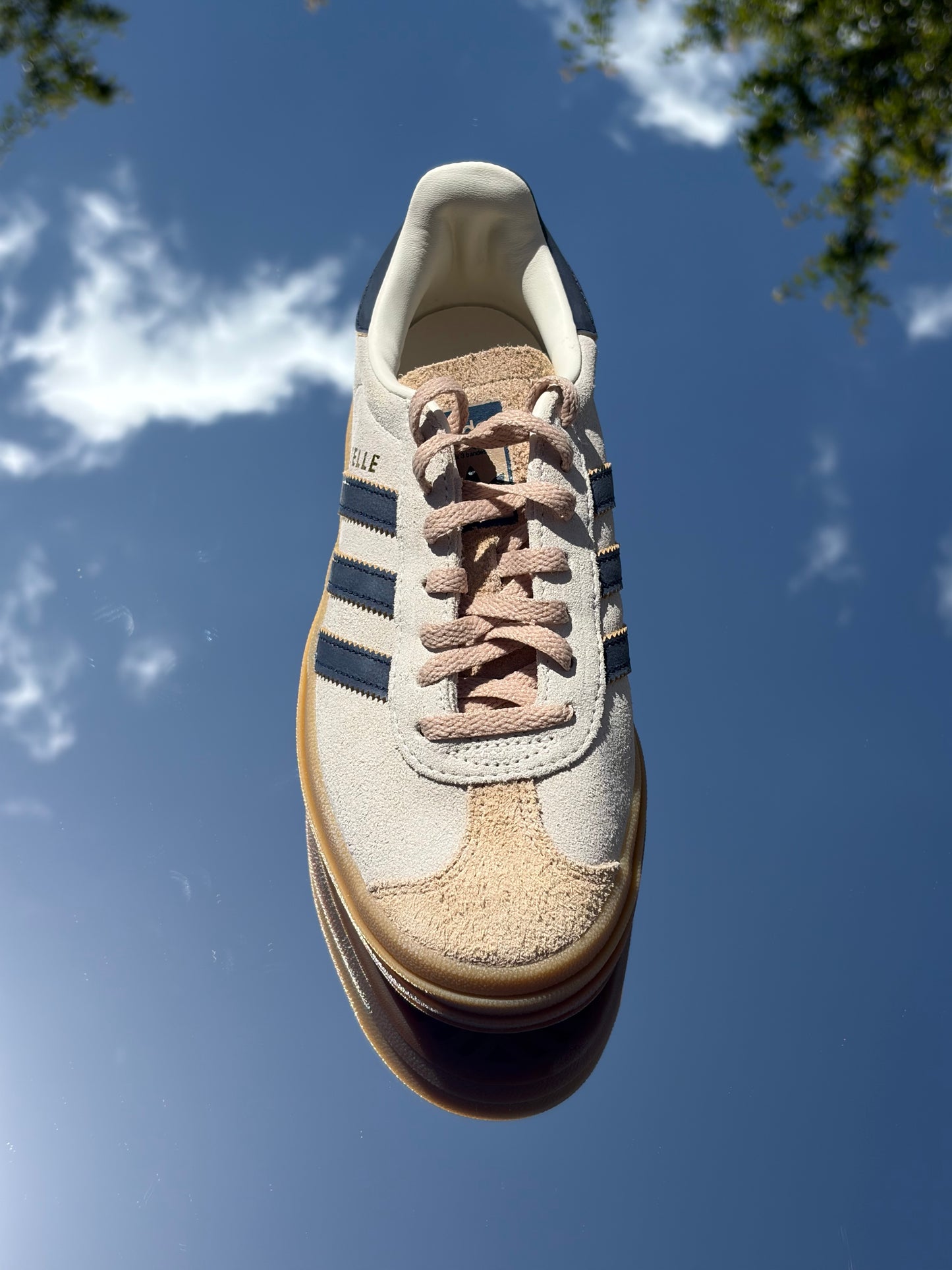 Adidas Gazelle Bold Cream Night Indigo - Taille 36,5