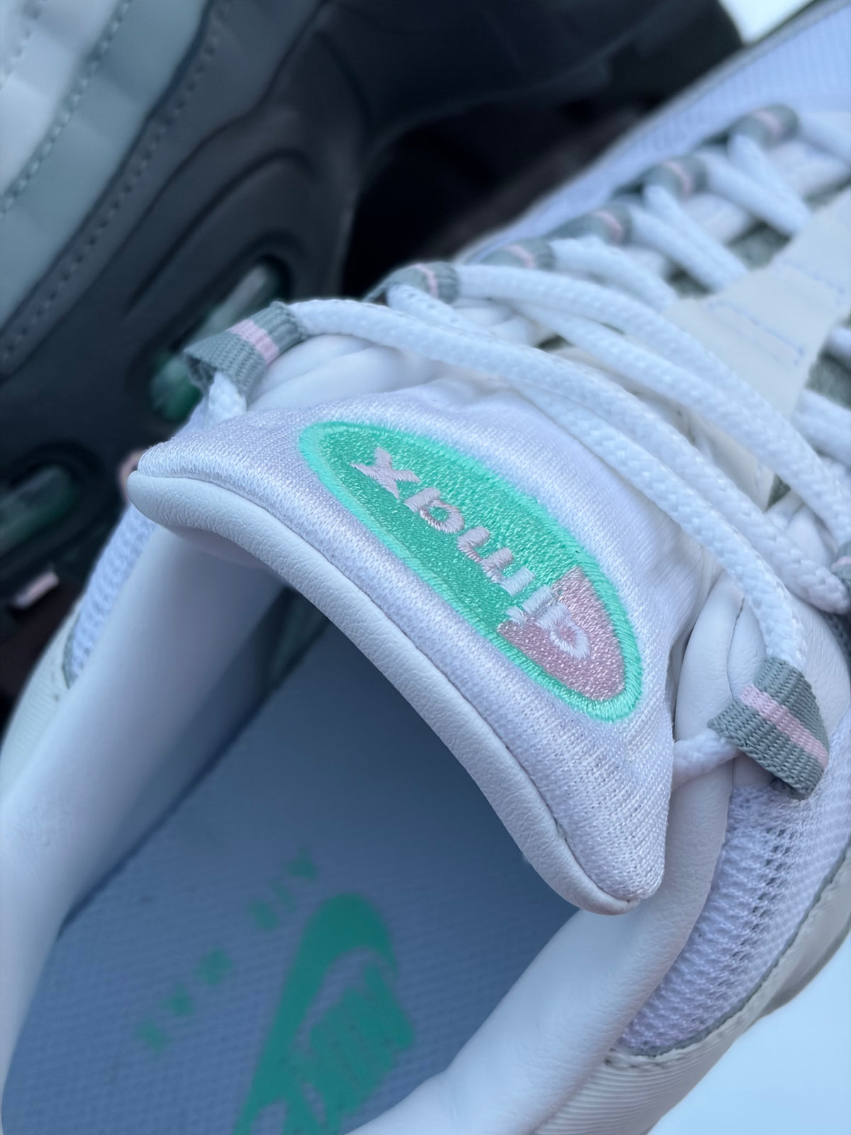 Nike Air Max 95 Big Bubble White Hyper Turquoise - Taille 40,5