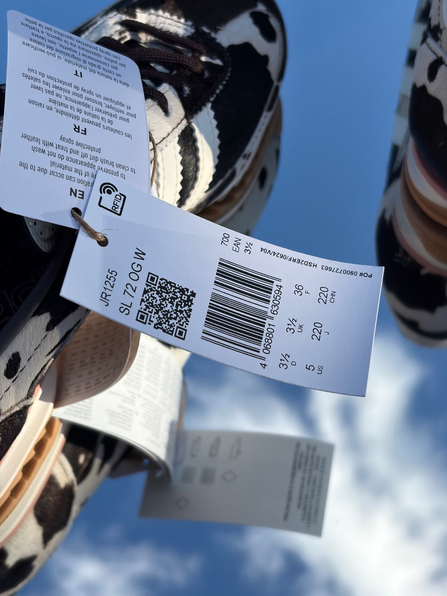 Adidas SL72 Cow Print - Taille 36