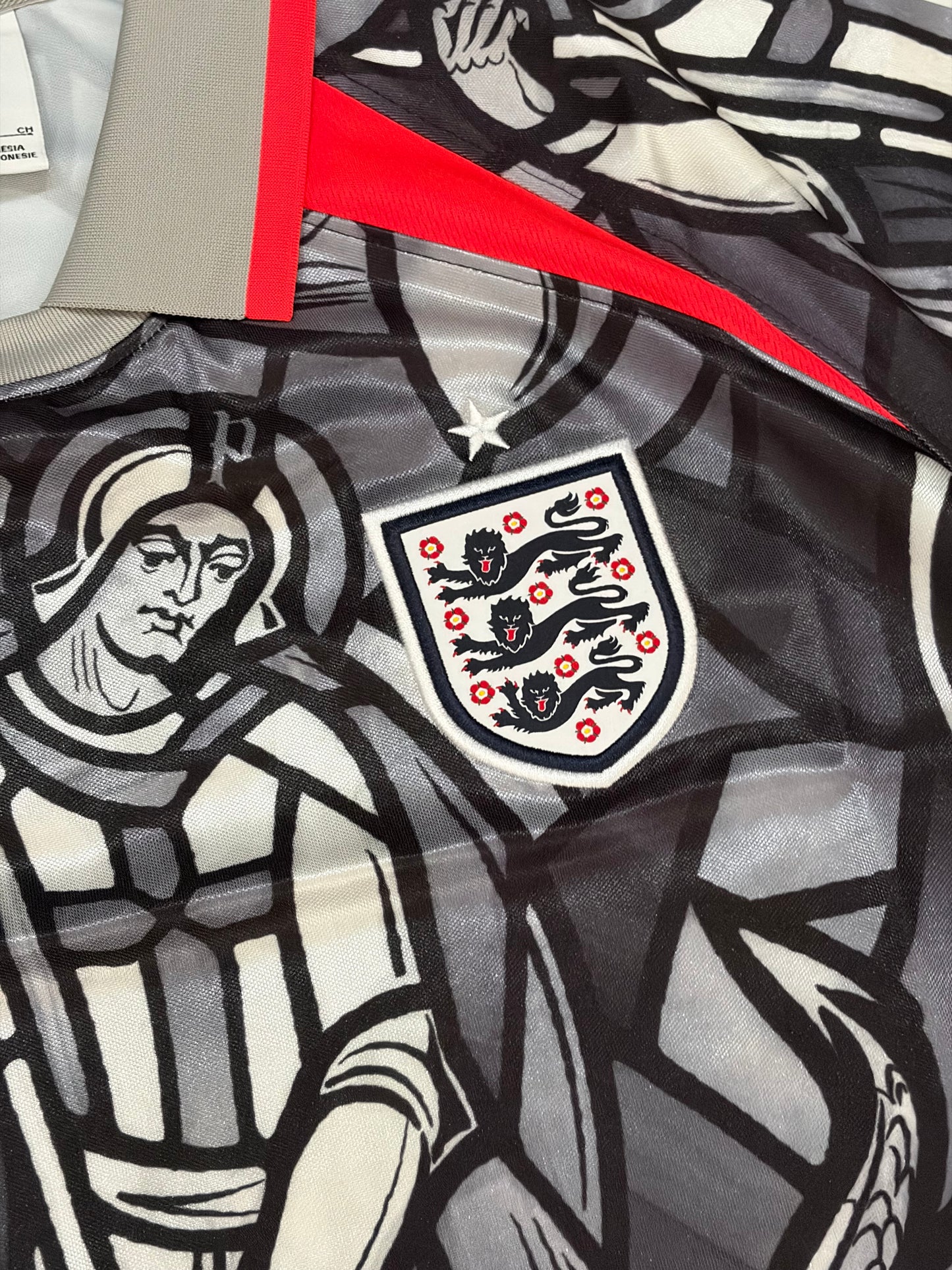 Football Jersey Palace X Nike England Pewter Grey - Taille S