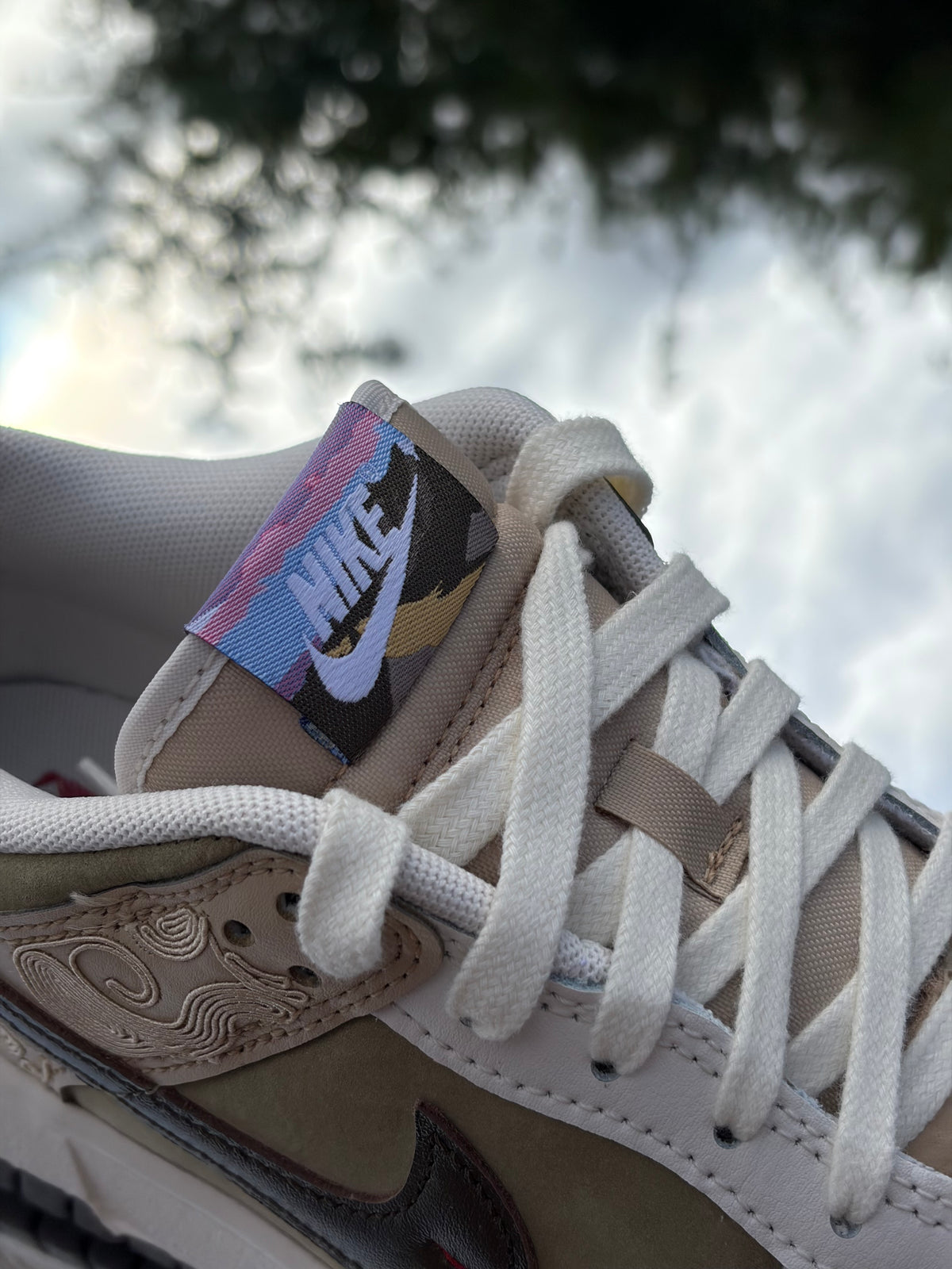 Nike Dunk Low Chinese New Year / Year of the Horse Linen Dark Hazel Phantom - Taille 38,5