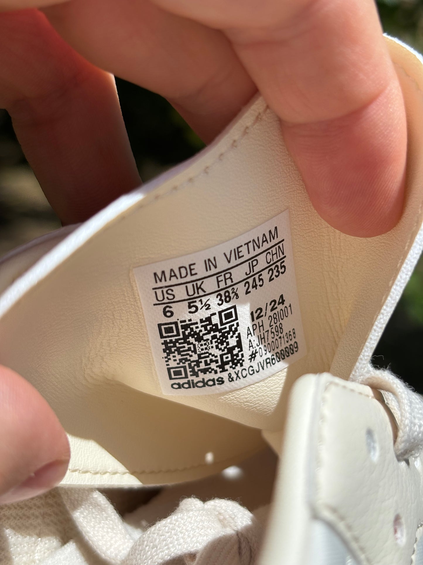 Adidas Samba OG Wonder White Clear Orange - 38.5