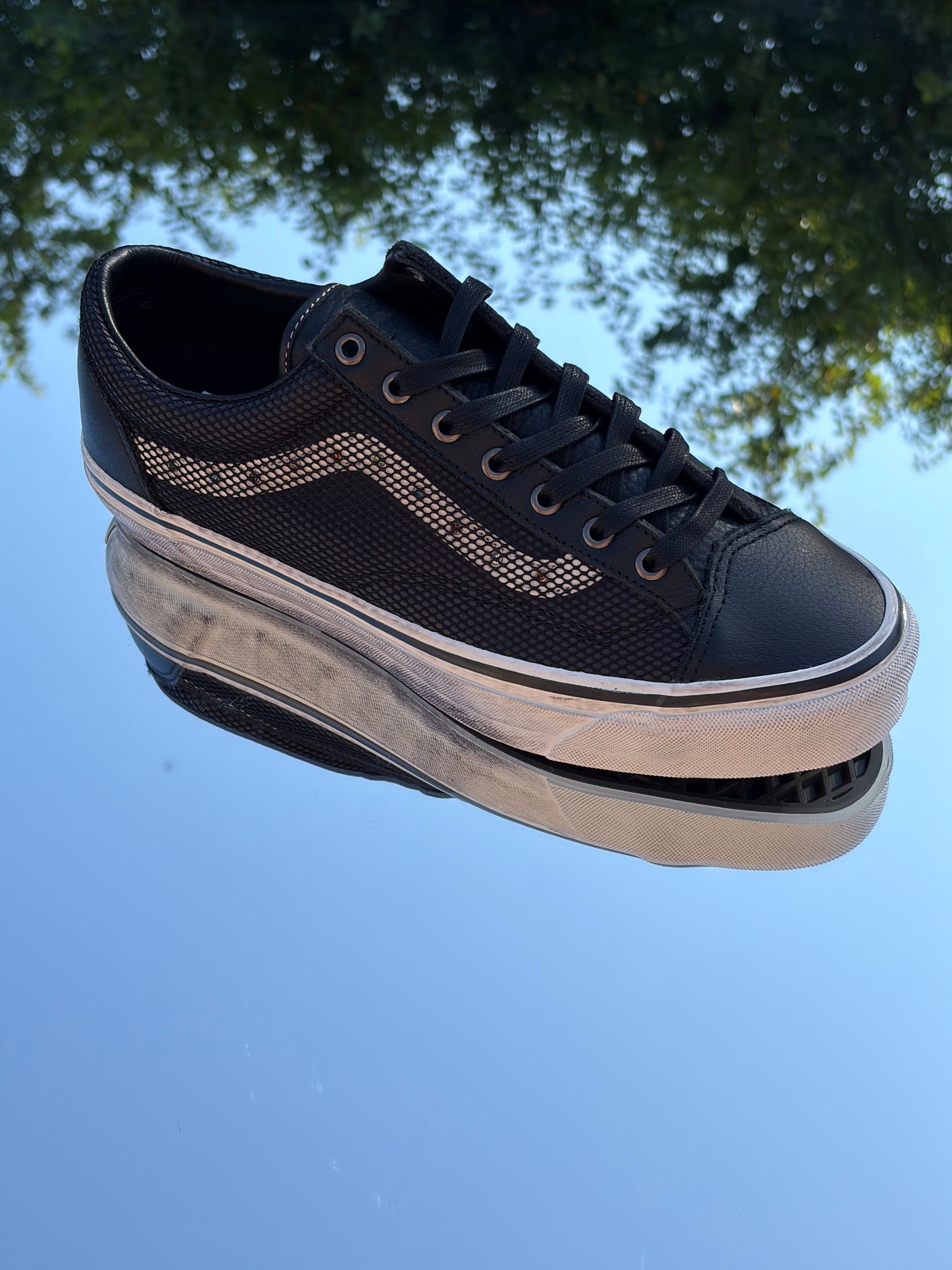 Vans LX Old Skool 36 Combat Black Pearlized - Taille 44