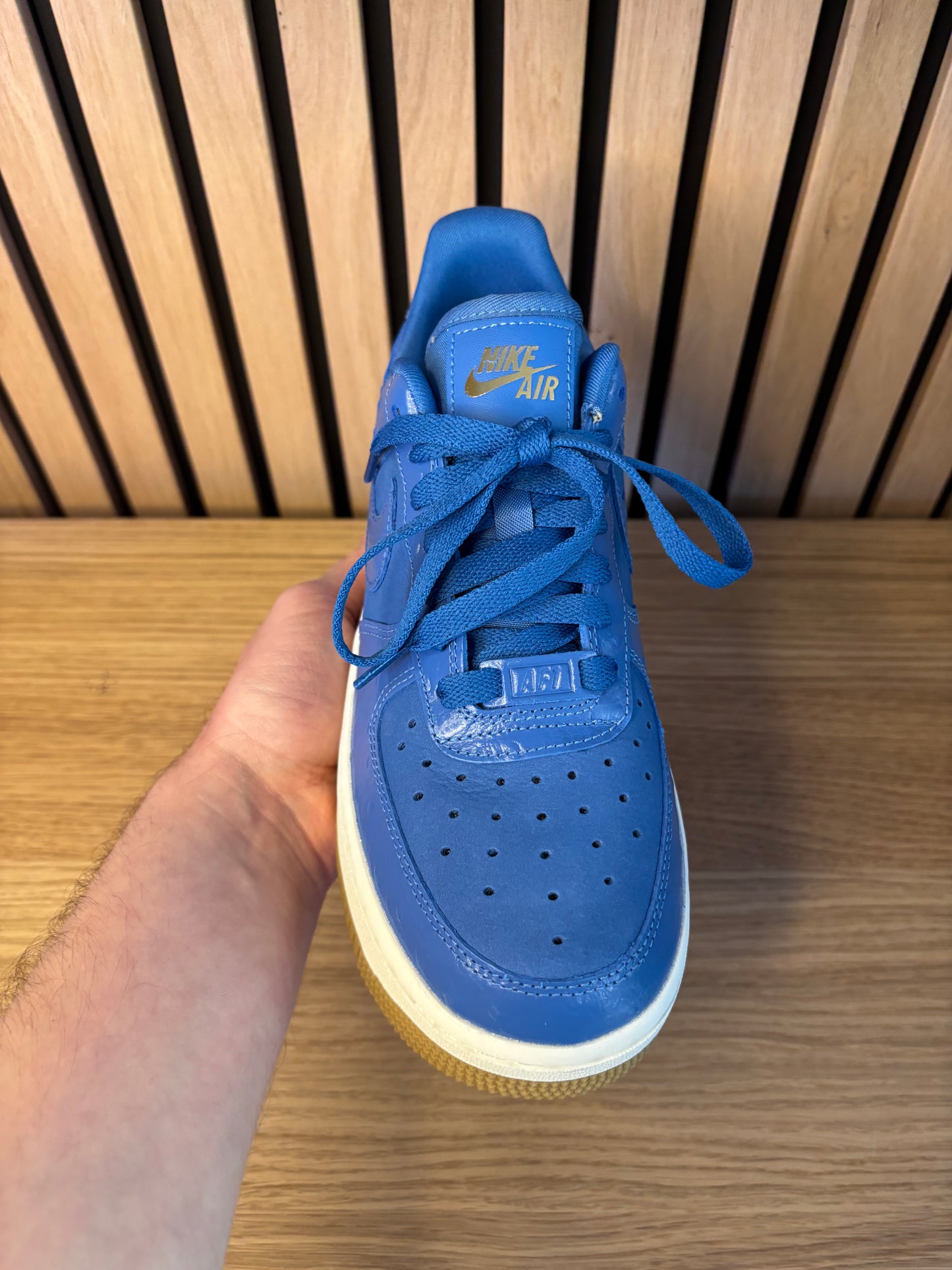 Nike Air Force 1 LX Blue Ostrich (Taille 38)