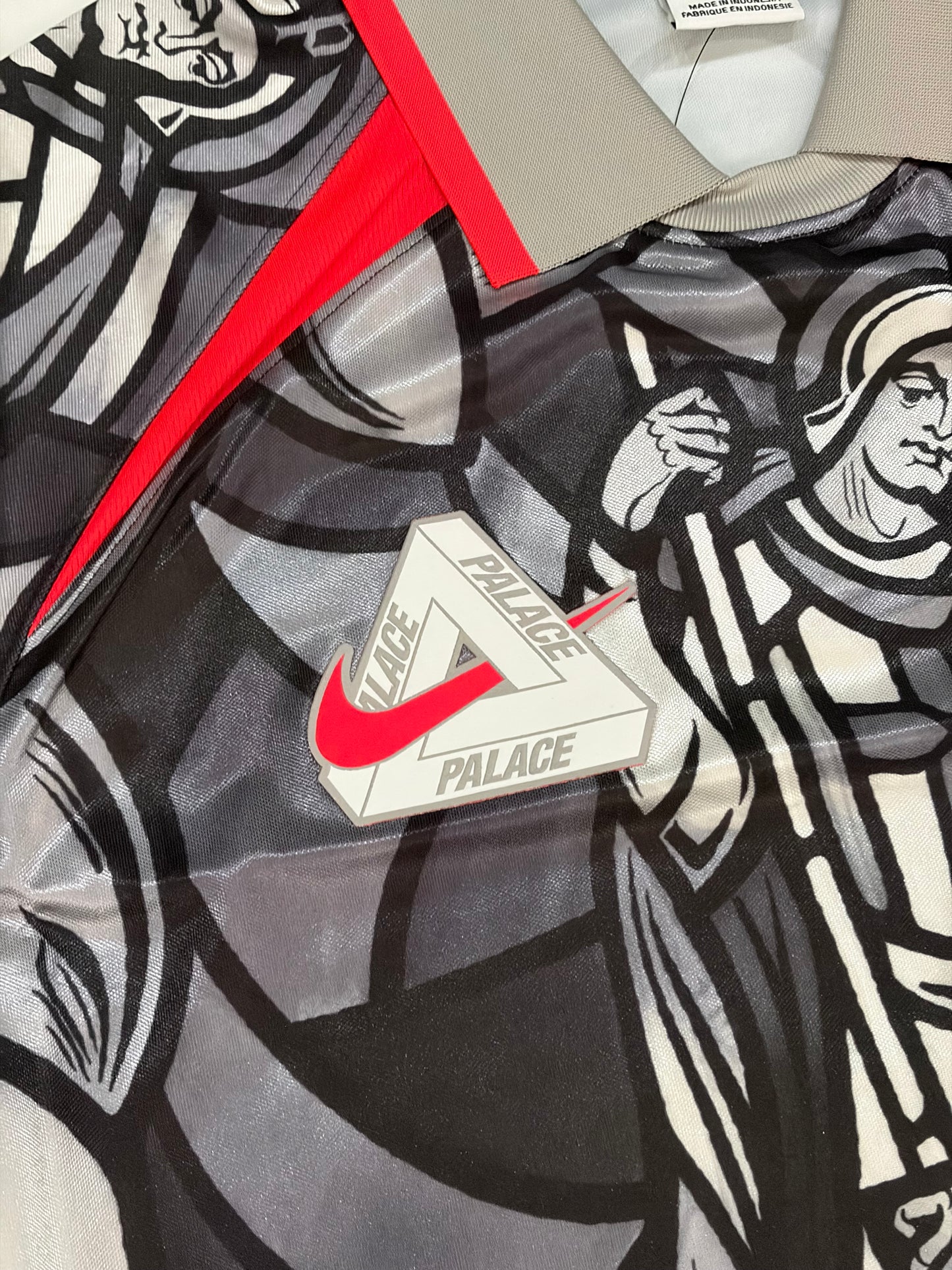 Football Jersey Palace X Nike England Pewter Grey - Taille S