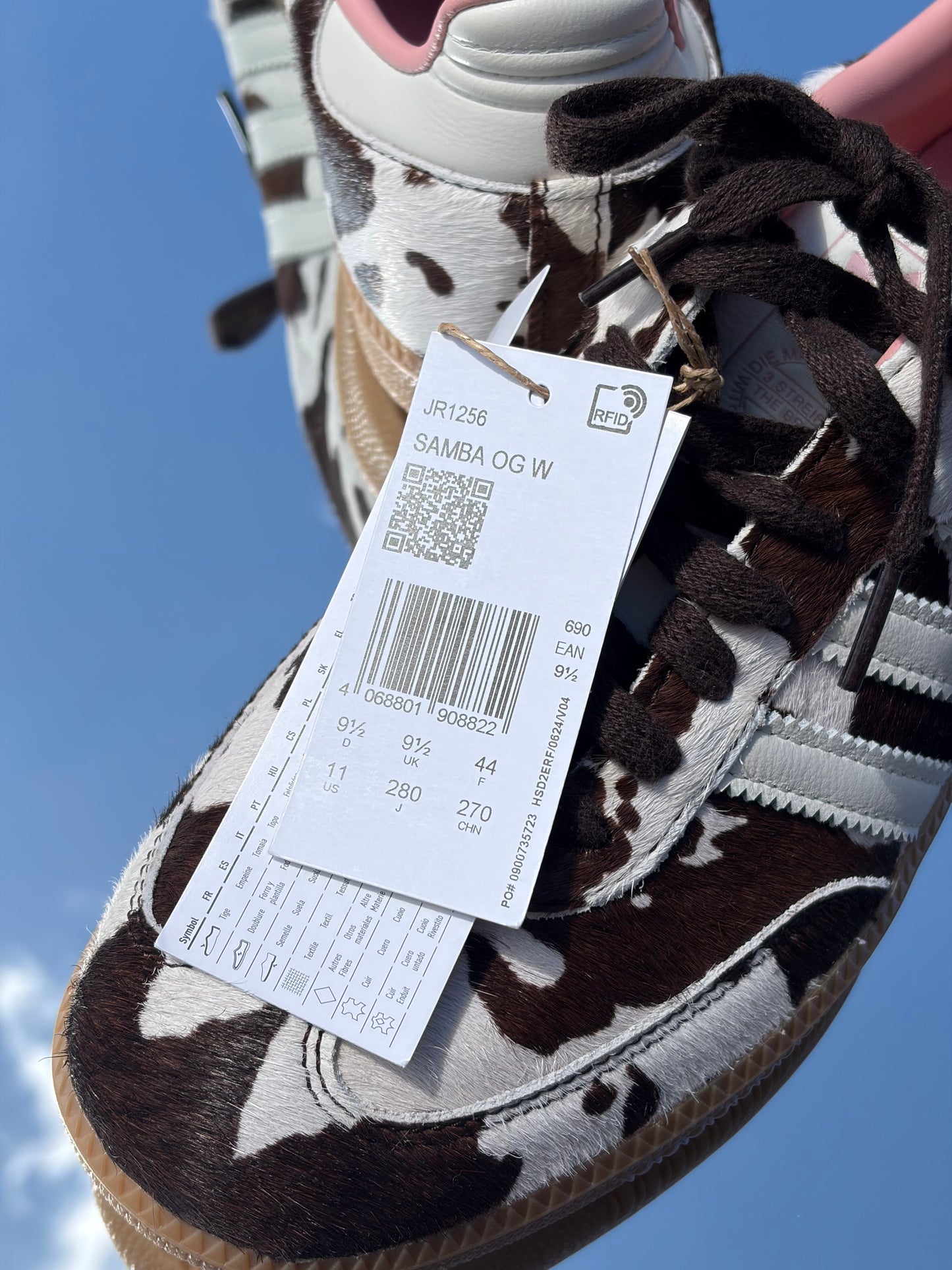 Adidas Samba Cow Print - Taille 44