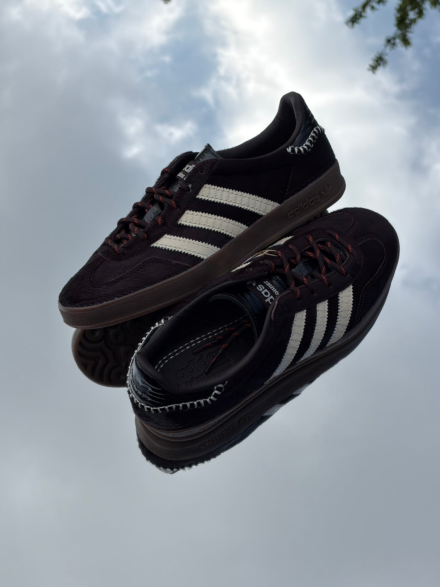 Adidas Gazelle Indoor Pony Hair Black X Wales Bonner - Taille 39,5